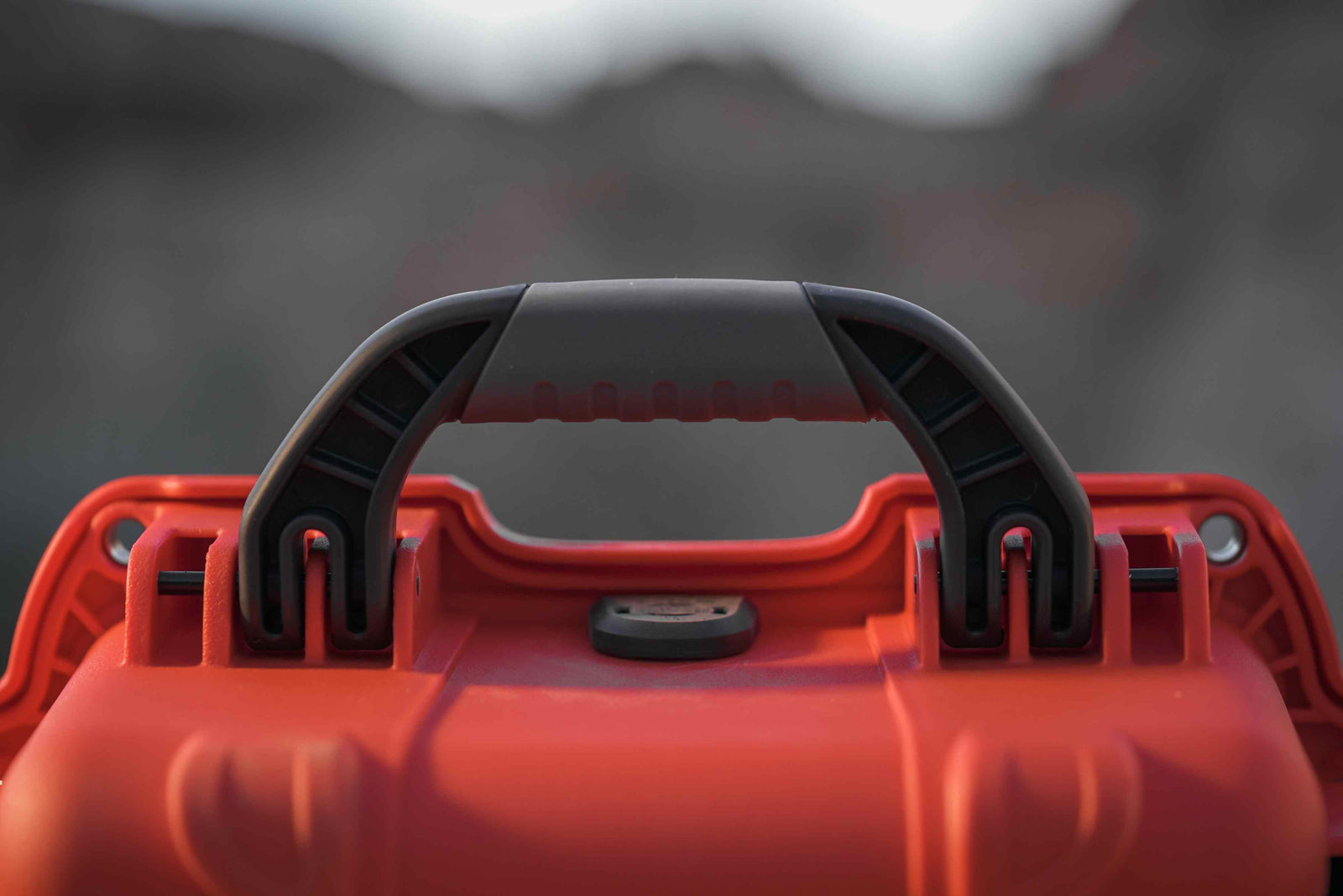 A NANUK 908 in Orange in the Desert