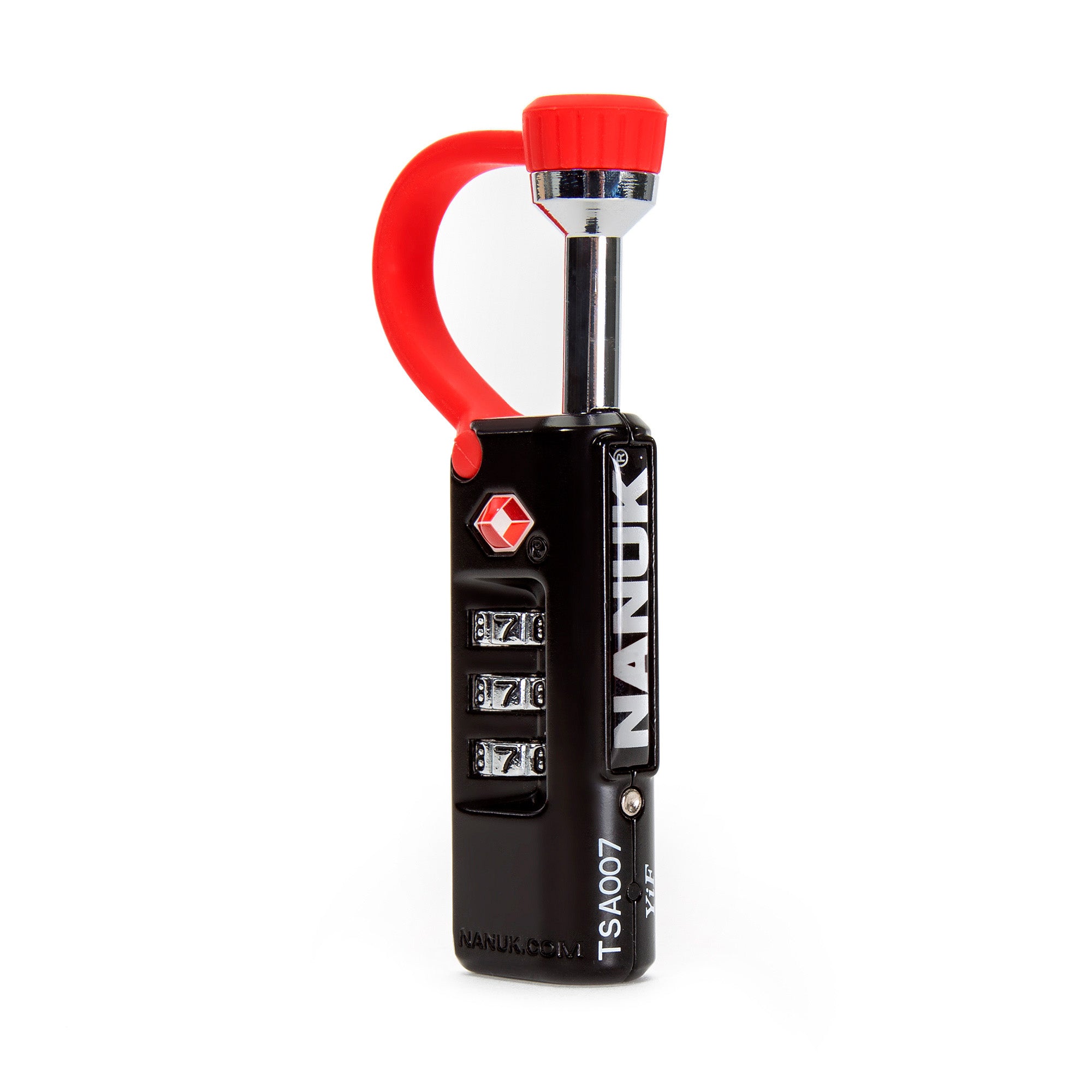 Nanuk TSA approved case Lock standing new Logo front view Nanuk TSA approved case Lock standing new Logo front view