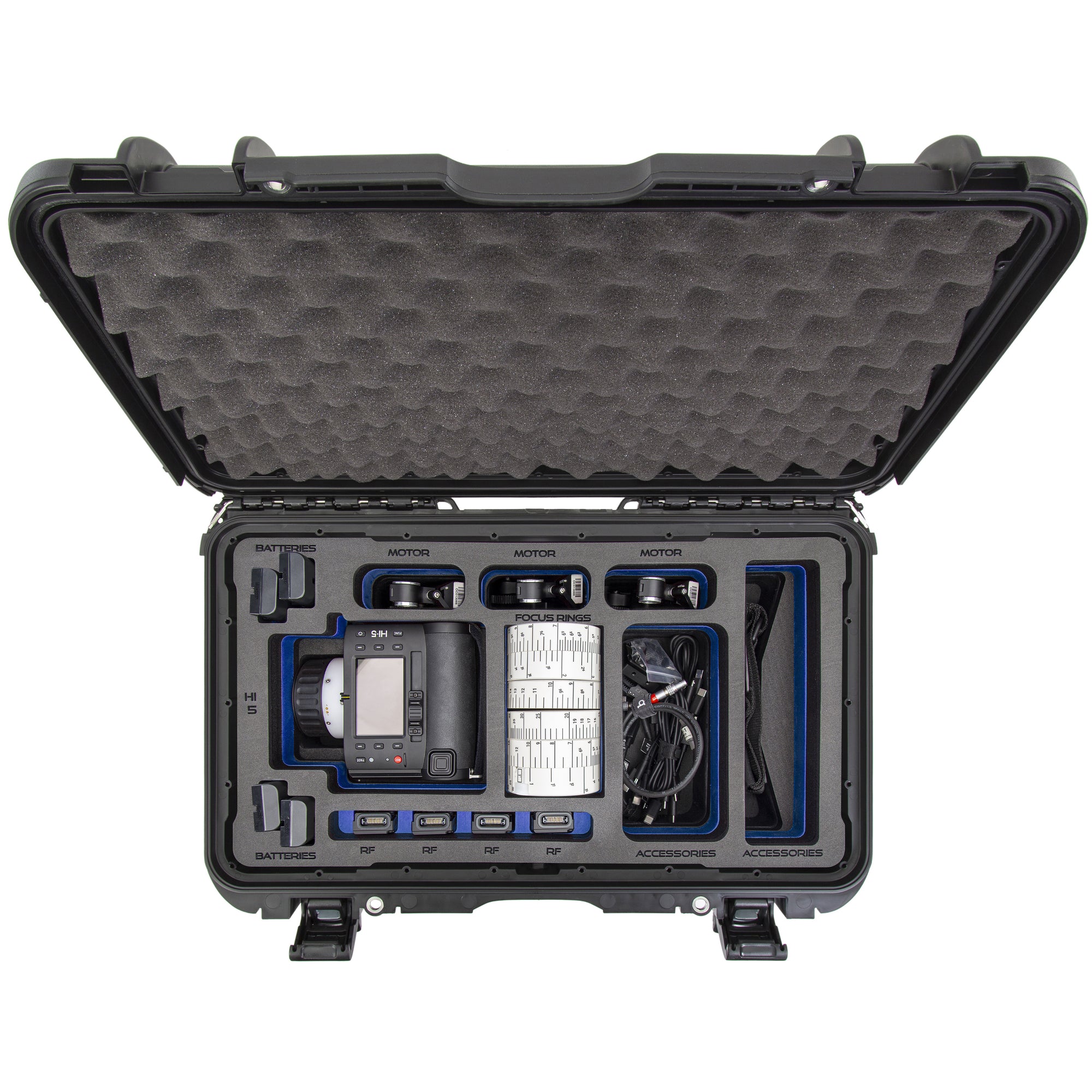 NANUK 935 for ARRI® Hi-5 black top view NANUK 935 for ARRI® Hi-5 black top view