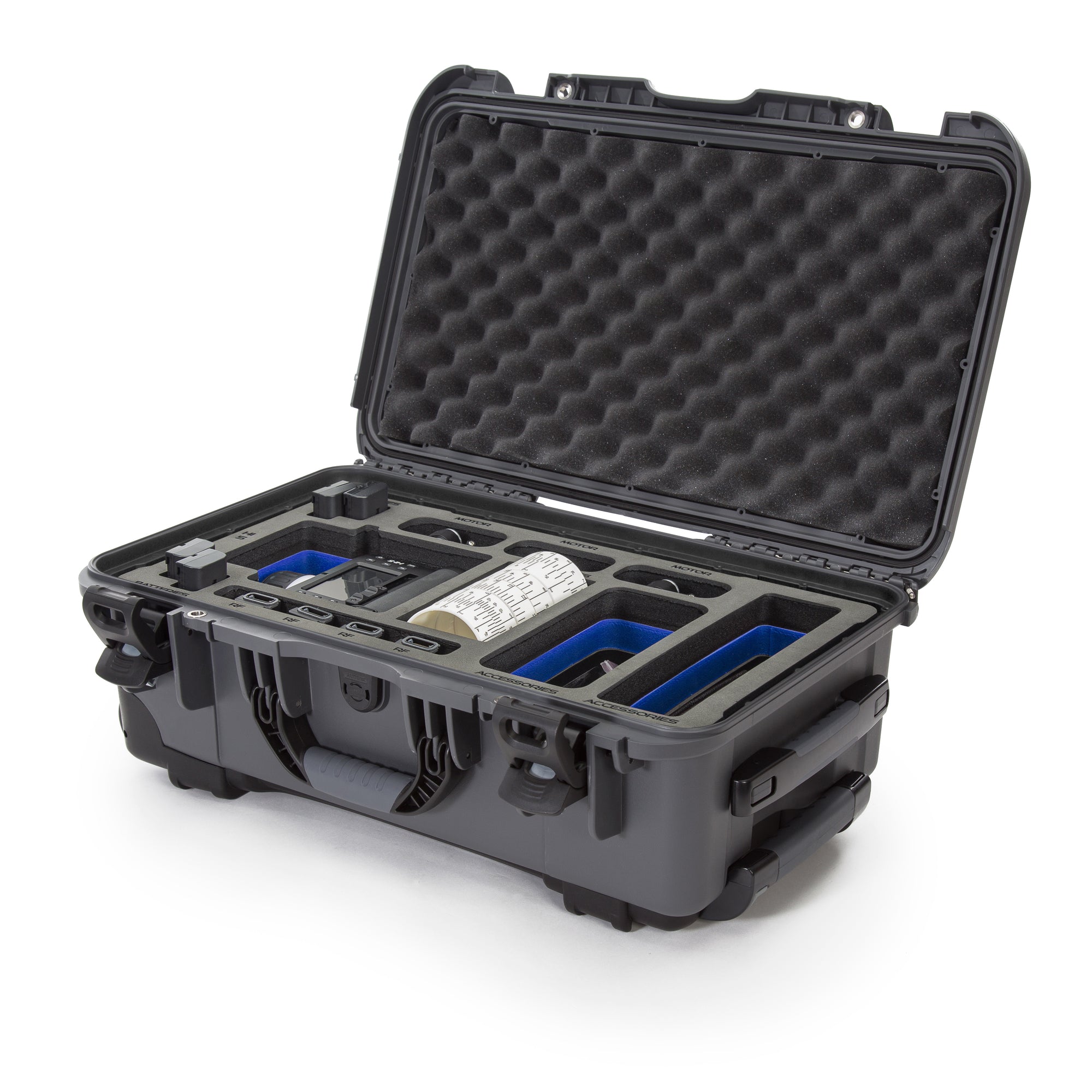 NANUK 935 for ARRI® Hi-5 Graphite open NANUK 935 for ARRI® Hi-5 Graphite open