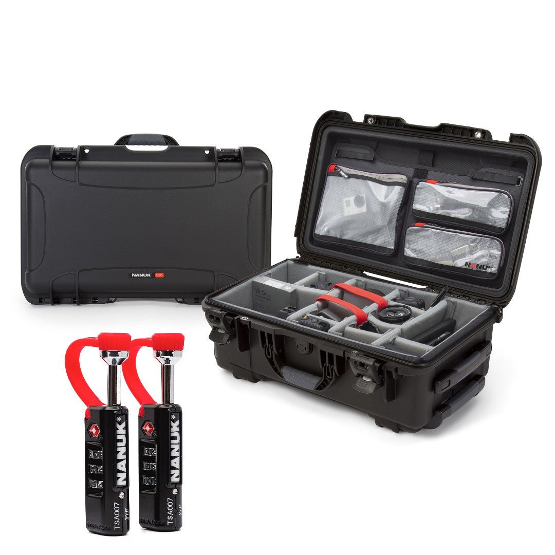 NANUK 935 Pro Photo Kit & TSA-sloten - valise NANUK Europe NANUK 935 Pro Photo Kit & TSA-sloten - valise NANUK Europe