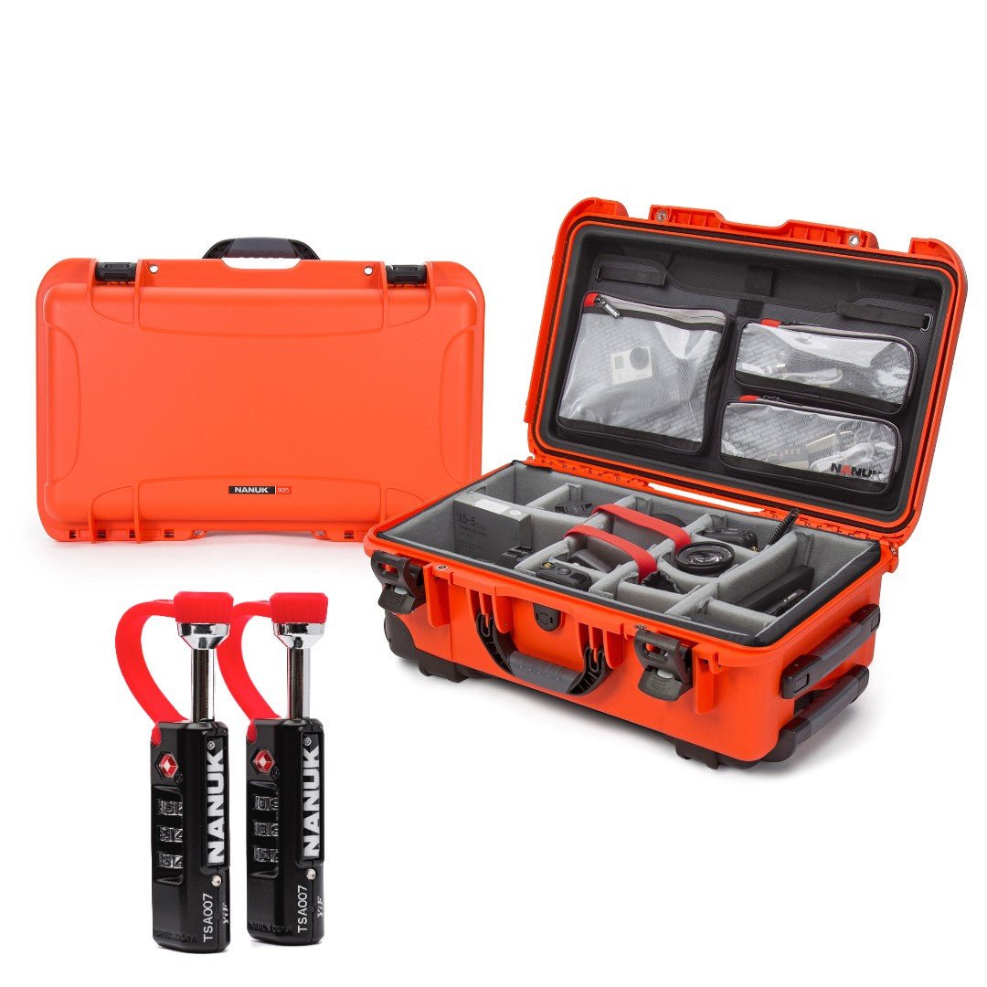 NANUK 935 Pro Photo Kit & TSA-sloten - valise NANUK Europe NANUK 935 Pro Photo Kit & TSA-sloten - valise NANUK Europe