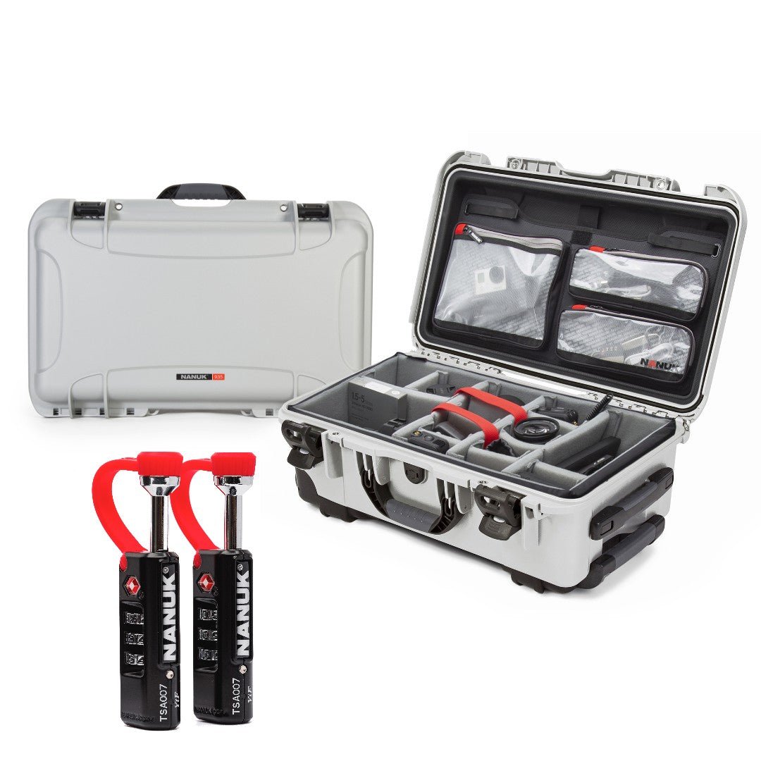 NANUK 935 Pro Photo Kit & TSA-sloten - valise NANUK Europe NANUK 935 Pro Photo Kit & TSA-sloten - valise NANUK Europe