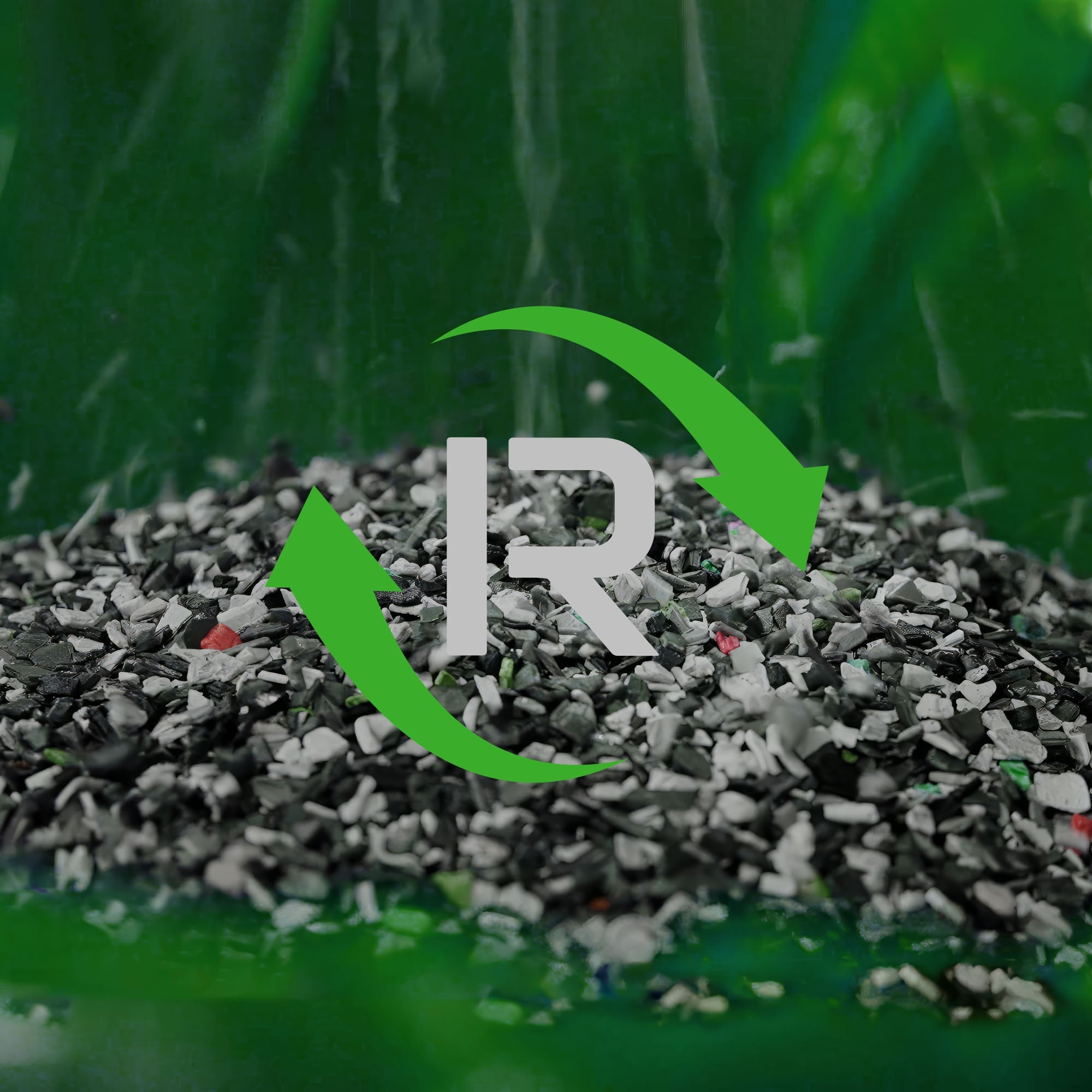 Recyclagemateriaal met het NANUK-R logo