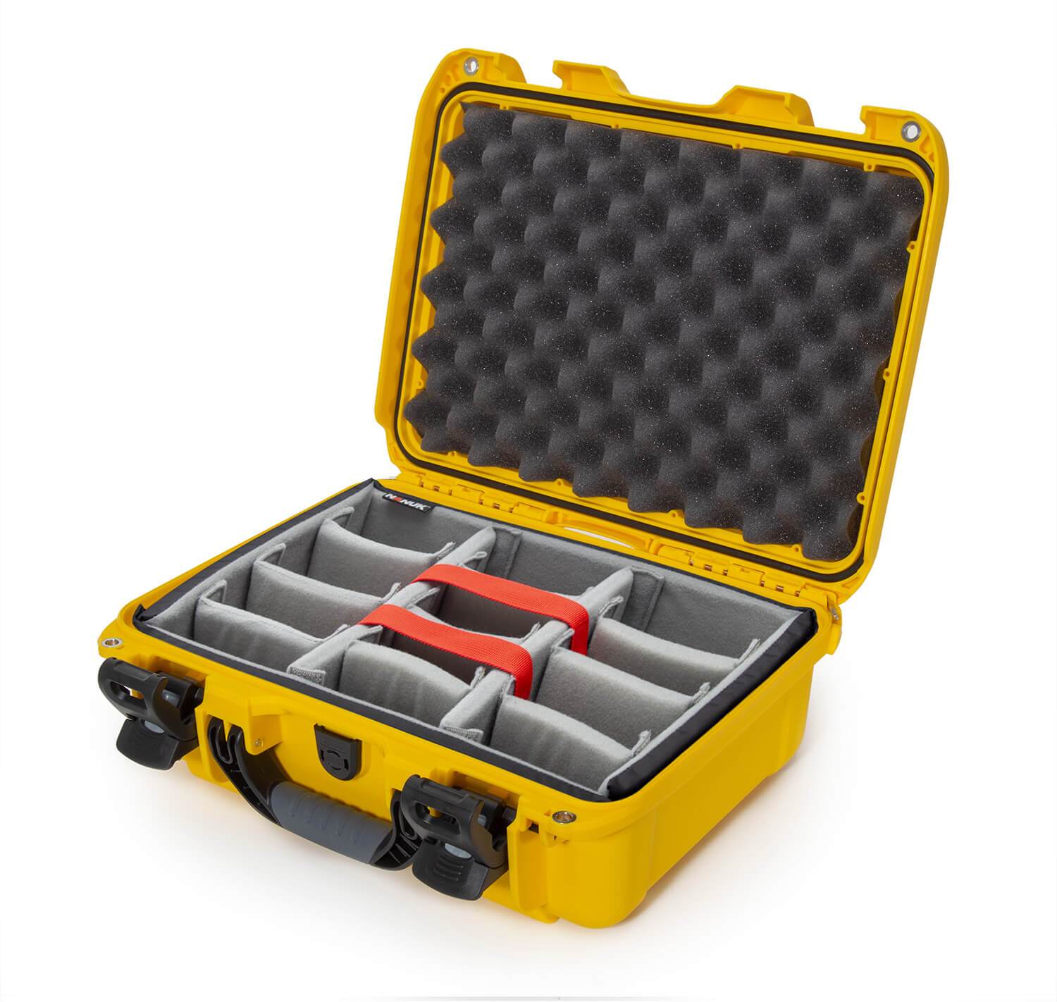 NANUK 920-Nanuk Case-Yellow-Padded Divider-NANUK NANUK 920-Nanuk Case-Yellow-Padded Divider-NANUK