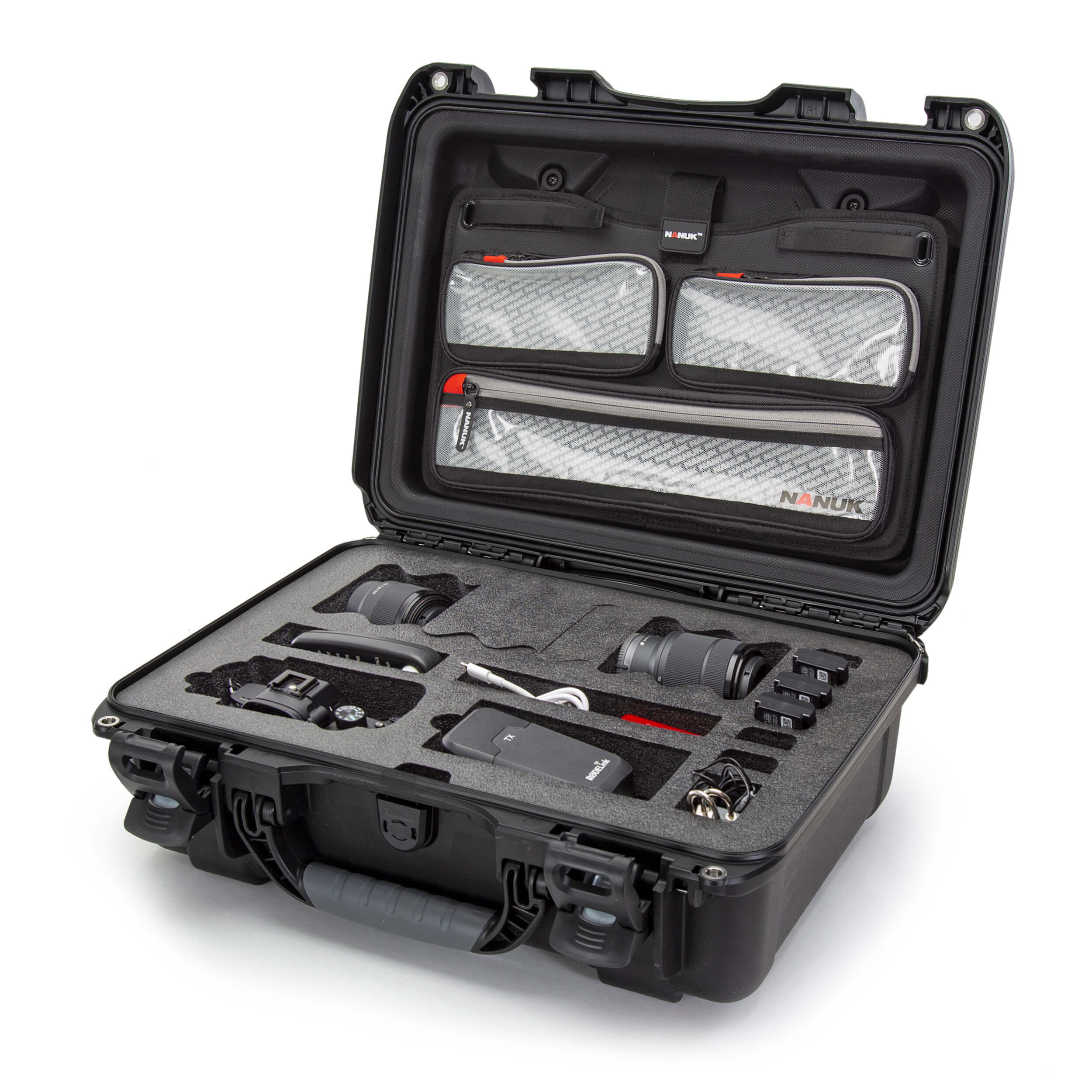 NANUK 925 Appareil photo reflex numérique Valise Organisateur avec couvercle NANUK 925 Appareil photo reflex numérique Valise Organisateur avec couvercle