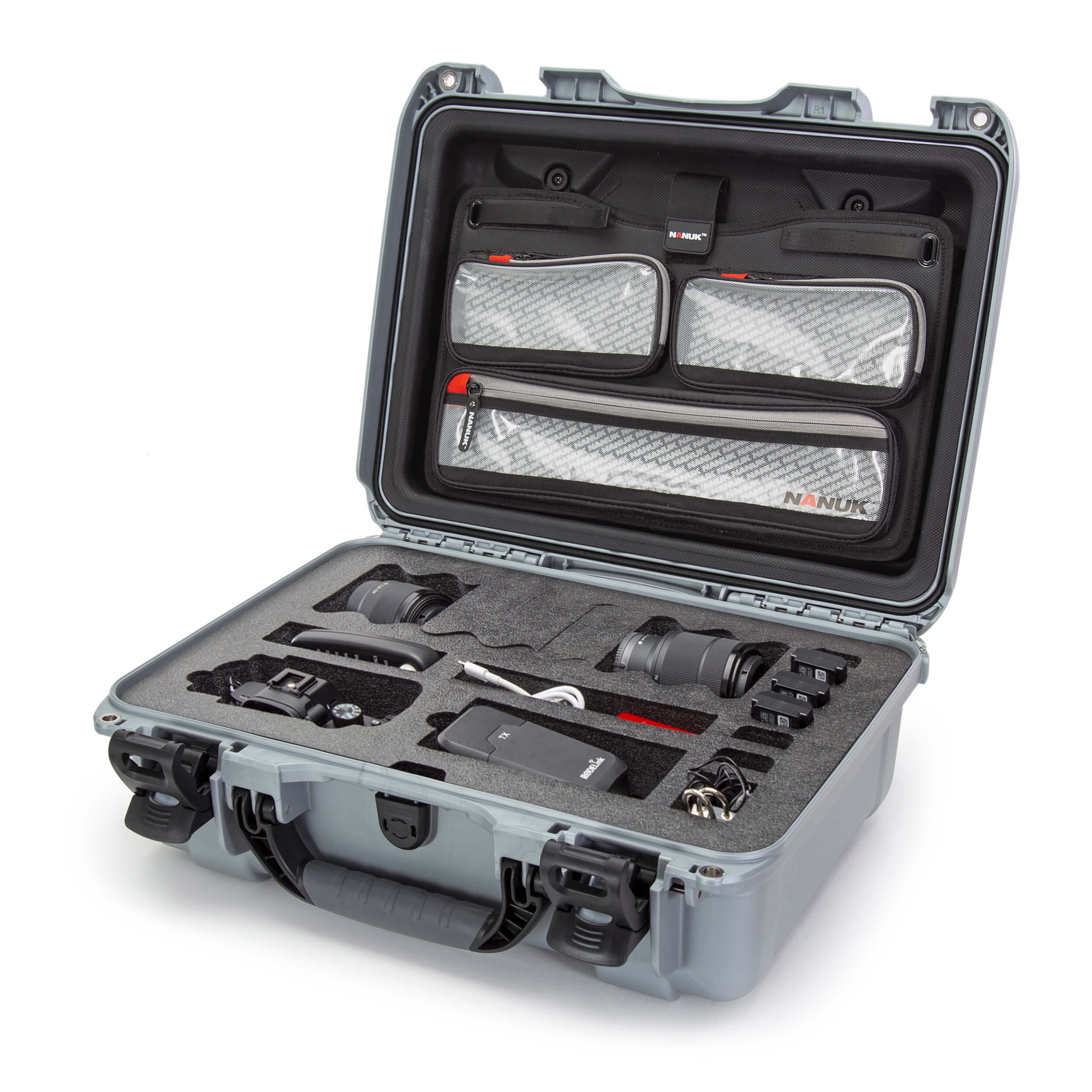 NANUK 925 Appareil photo reflex numérique Valise Organisateur avec couvercle NANUK 925 Appareil photo reflex numérique Valise Organisateur avec couvercle