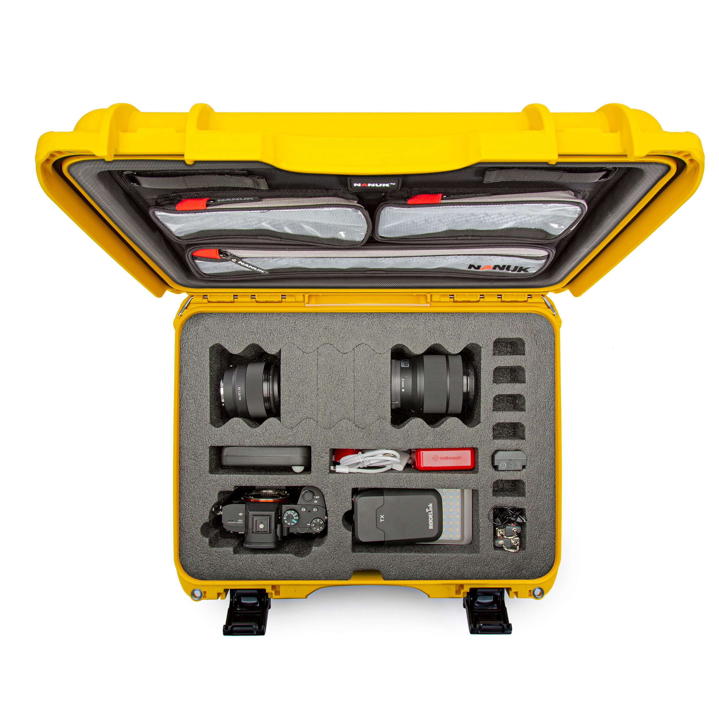 NANUK 925 Appareil photo reflex numérique Valise Organisateur avec couvercle NANUK 925 Appareil photo reflex numérique Valise Organisateur avec couvercle