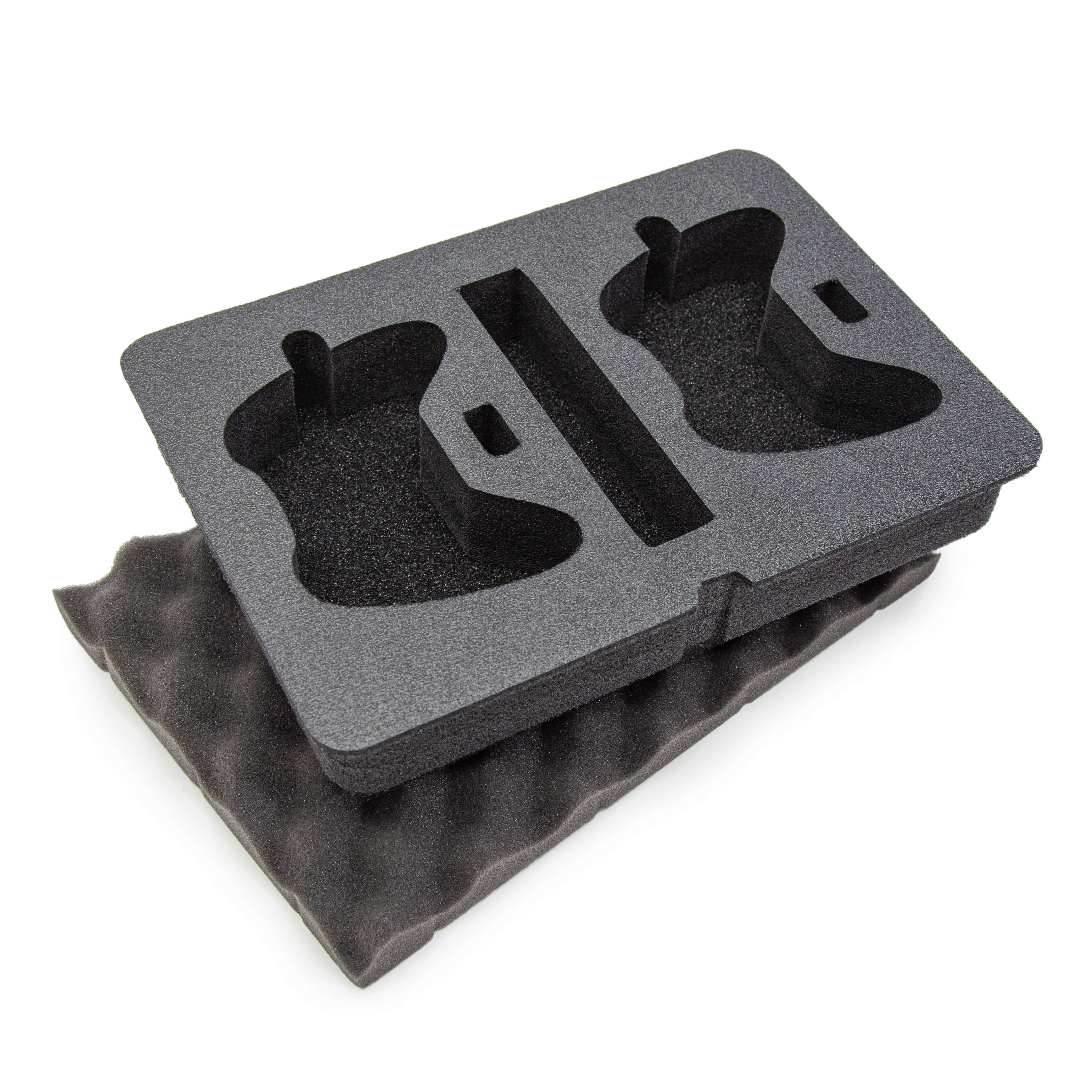 Foam insert for Nanuk 910 for 2 XBOX Controllers Foam insert for Nanuk 910 for 2 XBOX Controllers