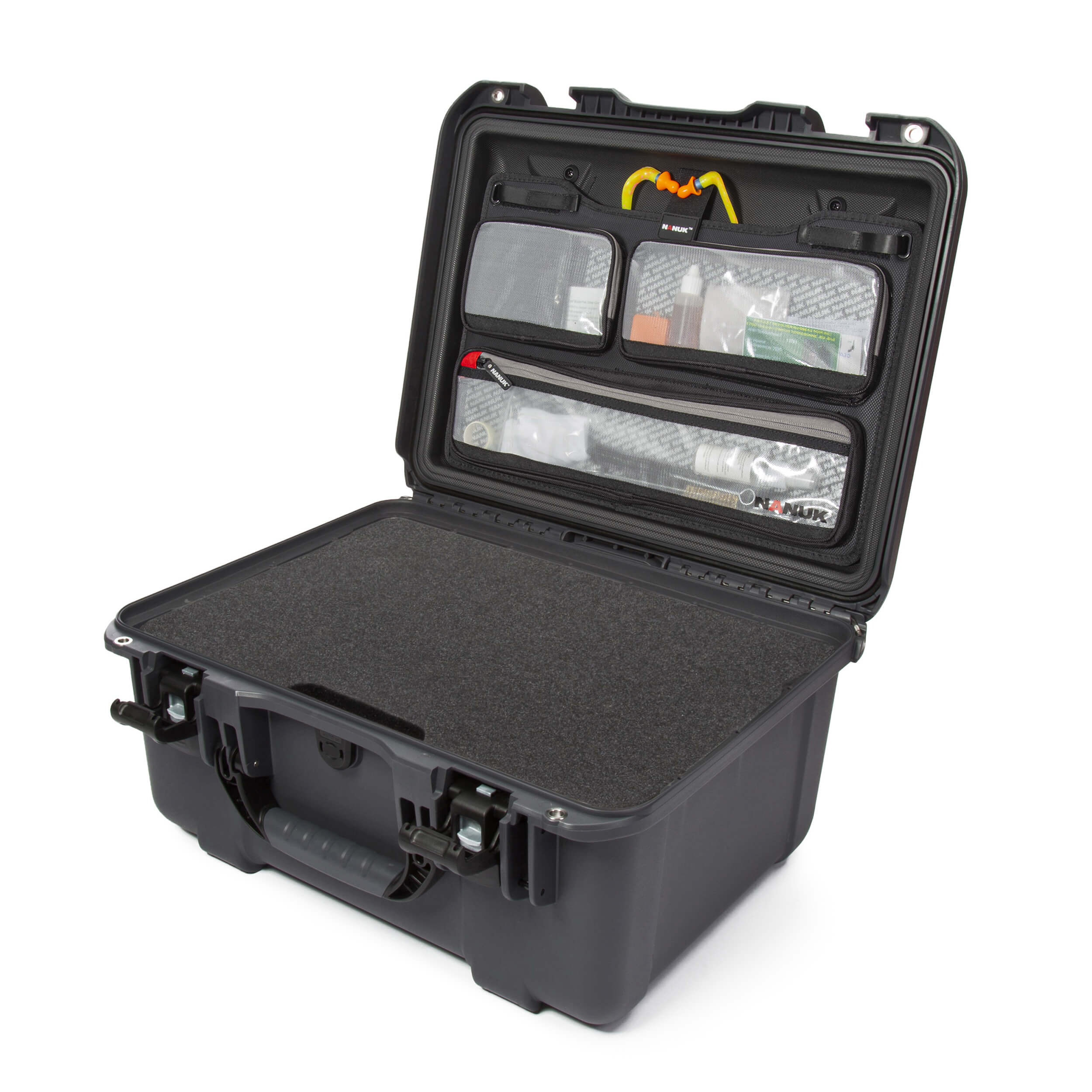 NANUK 933 5 UP Gun Case With Lid Organizer NANUK 933 5 UP Gun Case With Lid Organizer