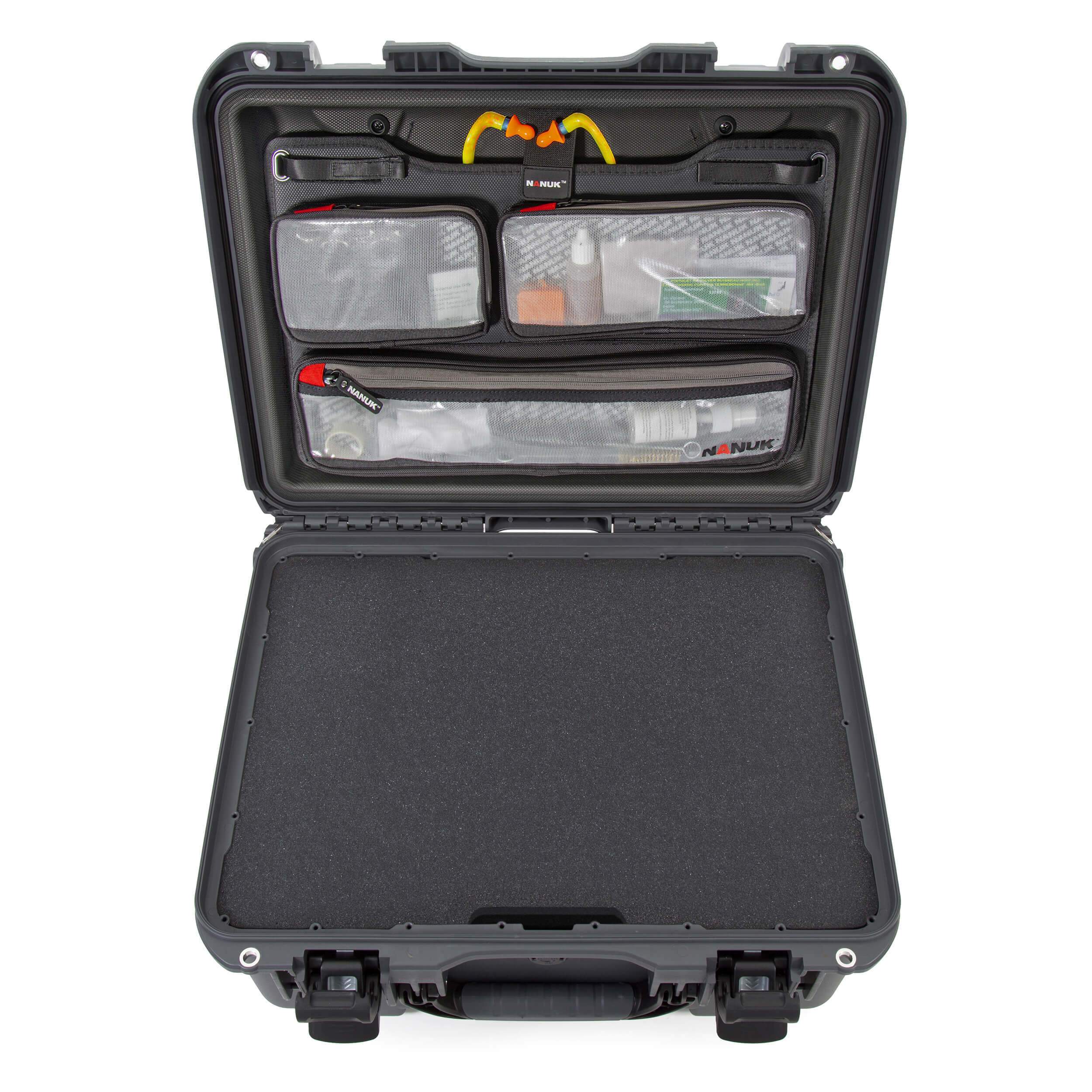 NANUK 933 5 UP Gun Case With Lid Organizer NANUK 933 5 UP Gun Case With Lid Organizer