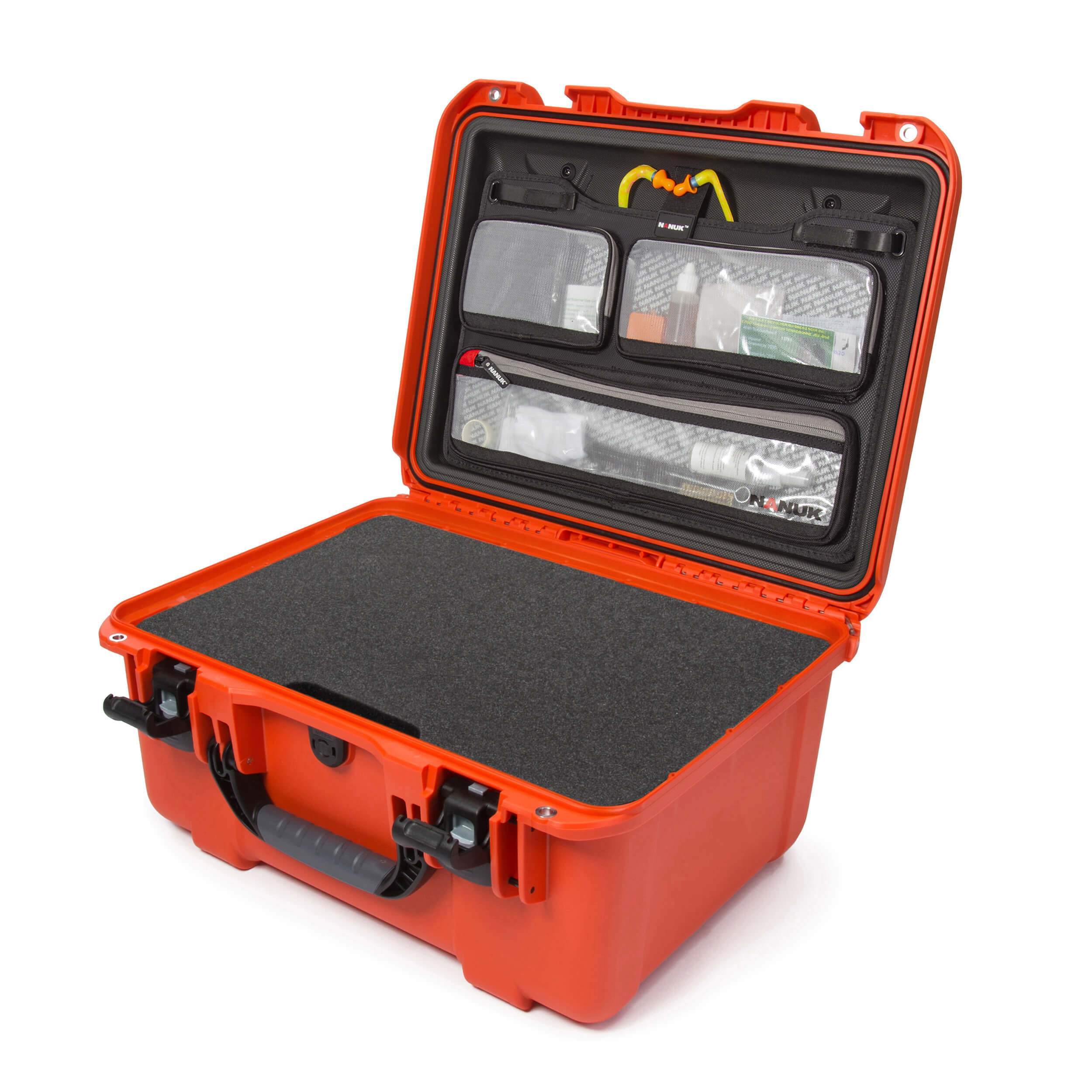 NANUK 933 5 UP Gun Case With Lid Organizer NANUK 933 5 UP Gun Case With Lid Organizer