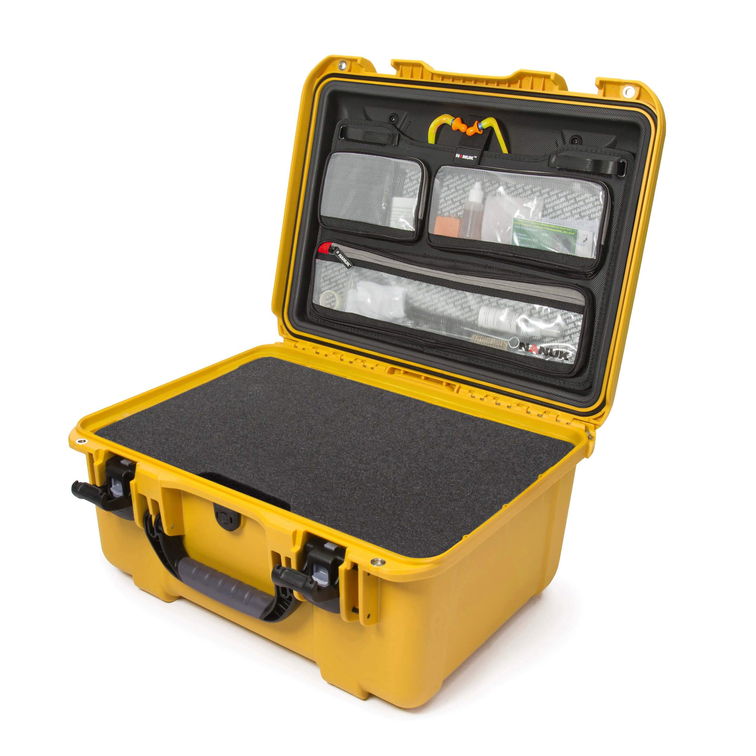NANUK 933 5 UP Gun Case With Lid Organizer NANUK 933 5 UP Gun Case With Lid Organizer