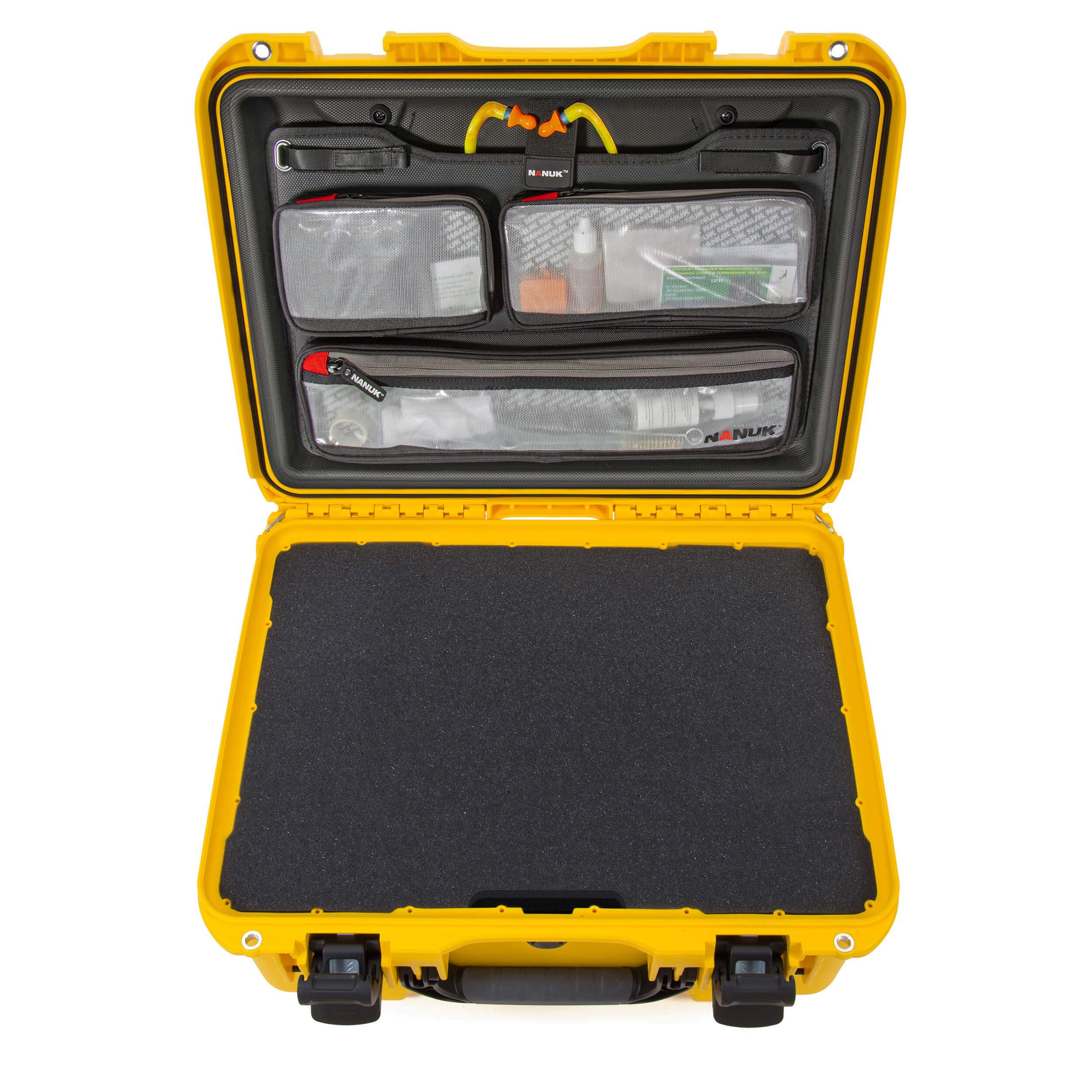 NANUK 933 5 UP Gun Case With Lid Organizer NANUK 933 5 UP Gun Case With Lid Organizer