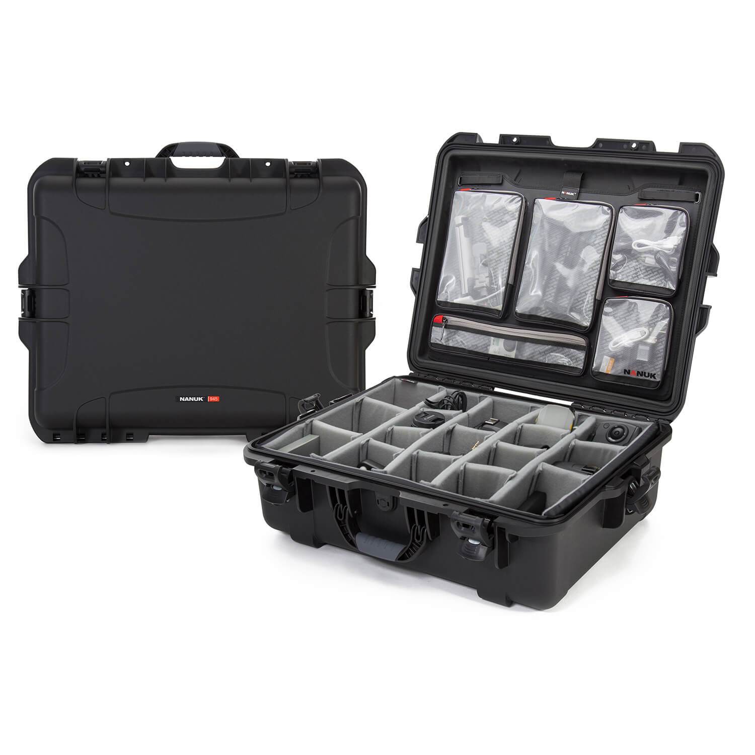 NANUK 945 Pro Photo Kit-Camera Case-Black-NANUK NANUK 945 Pro Photo Kit-Camera Case-Black-NANUK