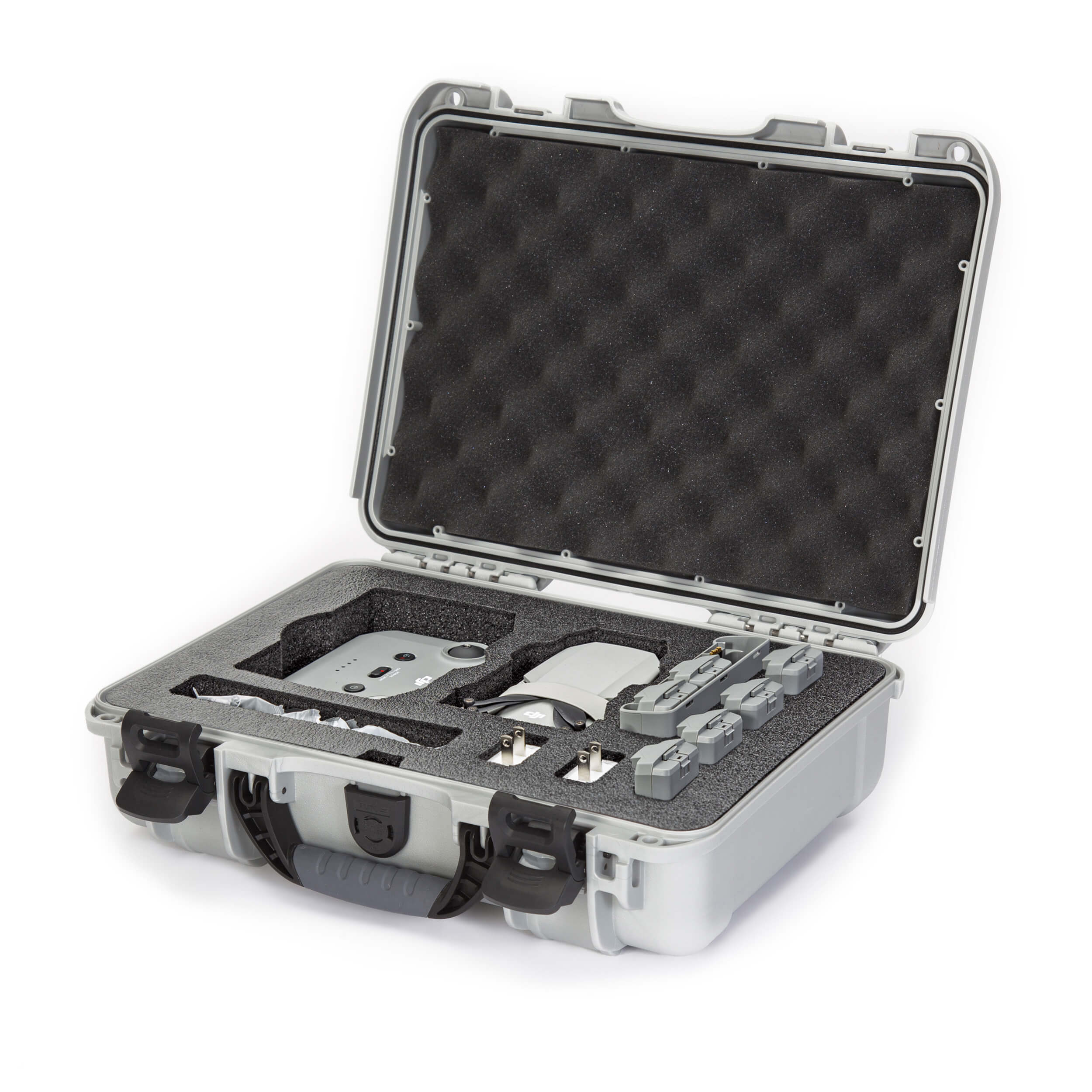 NANUK 910 DJI Mini 2 Fly More-Drone Case-Silver-NANUK NANUK 910 DJI Mini 2 Fly More-Drone Case-Silver-NANUK