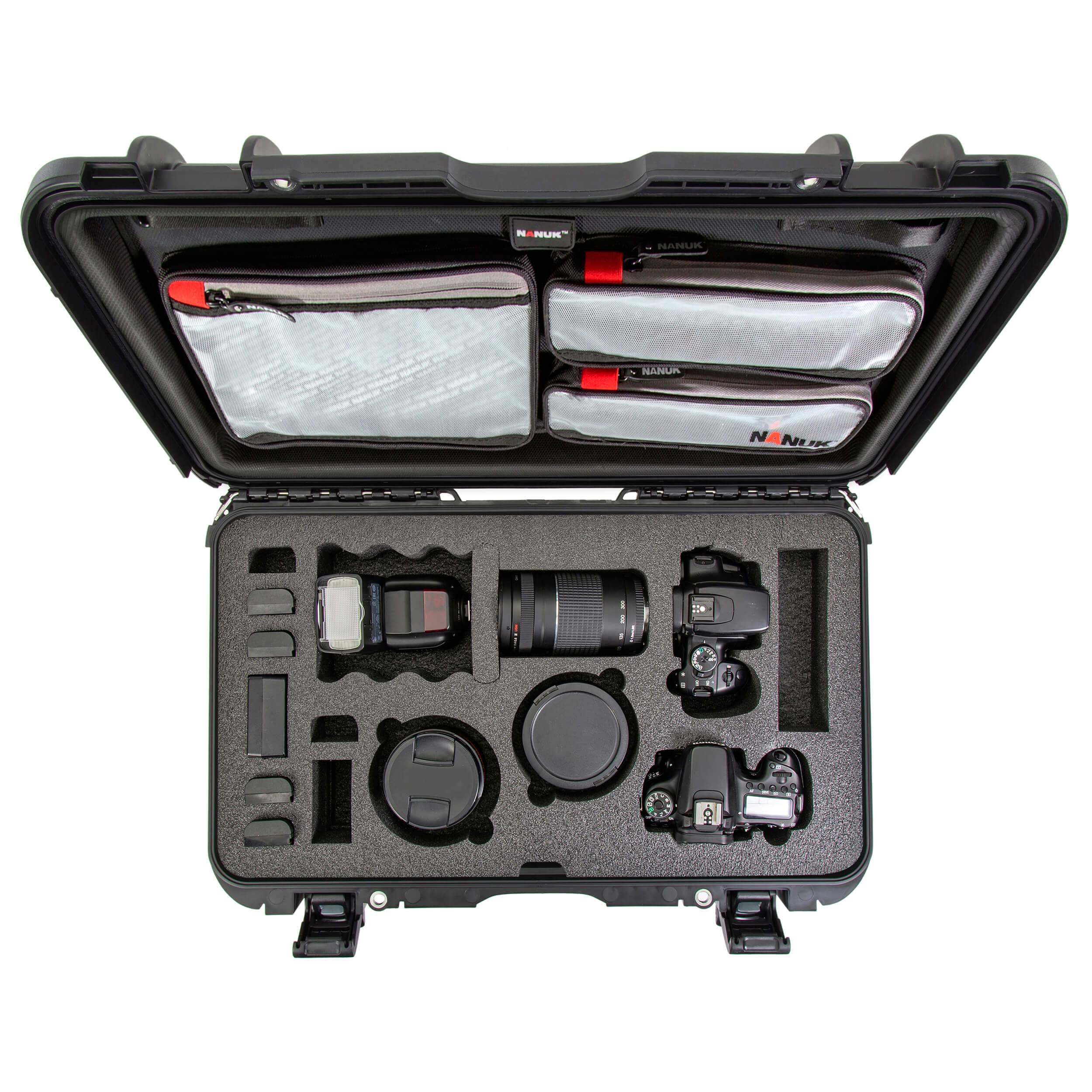 NANUK 935 DSLR Camera Case-Camera Case-Black-Lid Organizer-NANUK NANUK 935 DSLR Camera Case-Camera Case-Black-Lid Organizer-NANUK