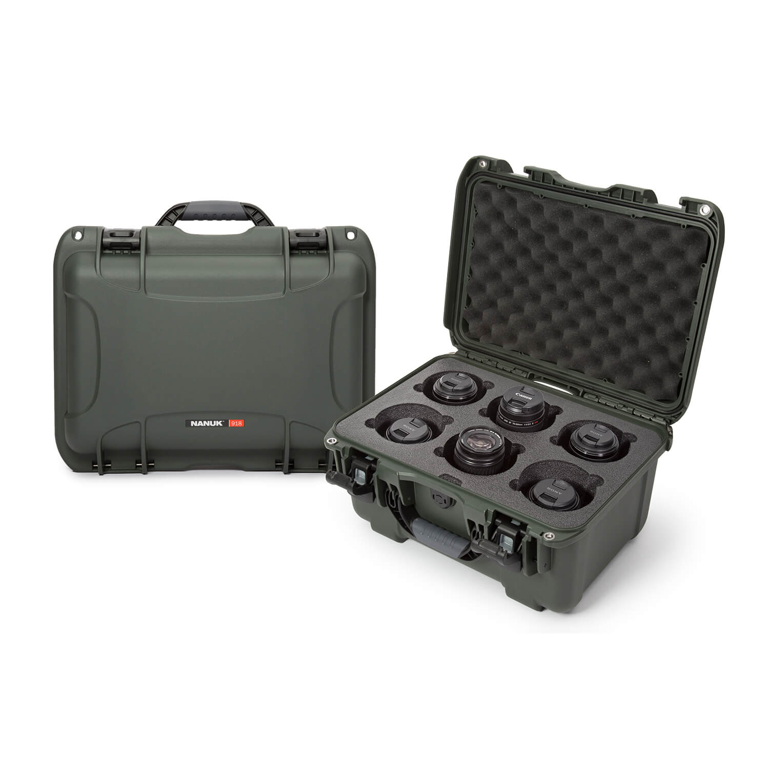 NANUK 918 6 - LENS Case - Camera Case - NANUK Europe NANUK 918 6 - LENS Case - Camera Case - NANUK Europe
