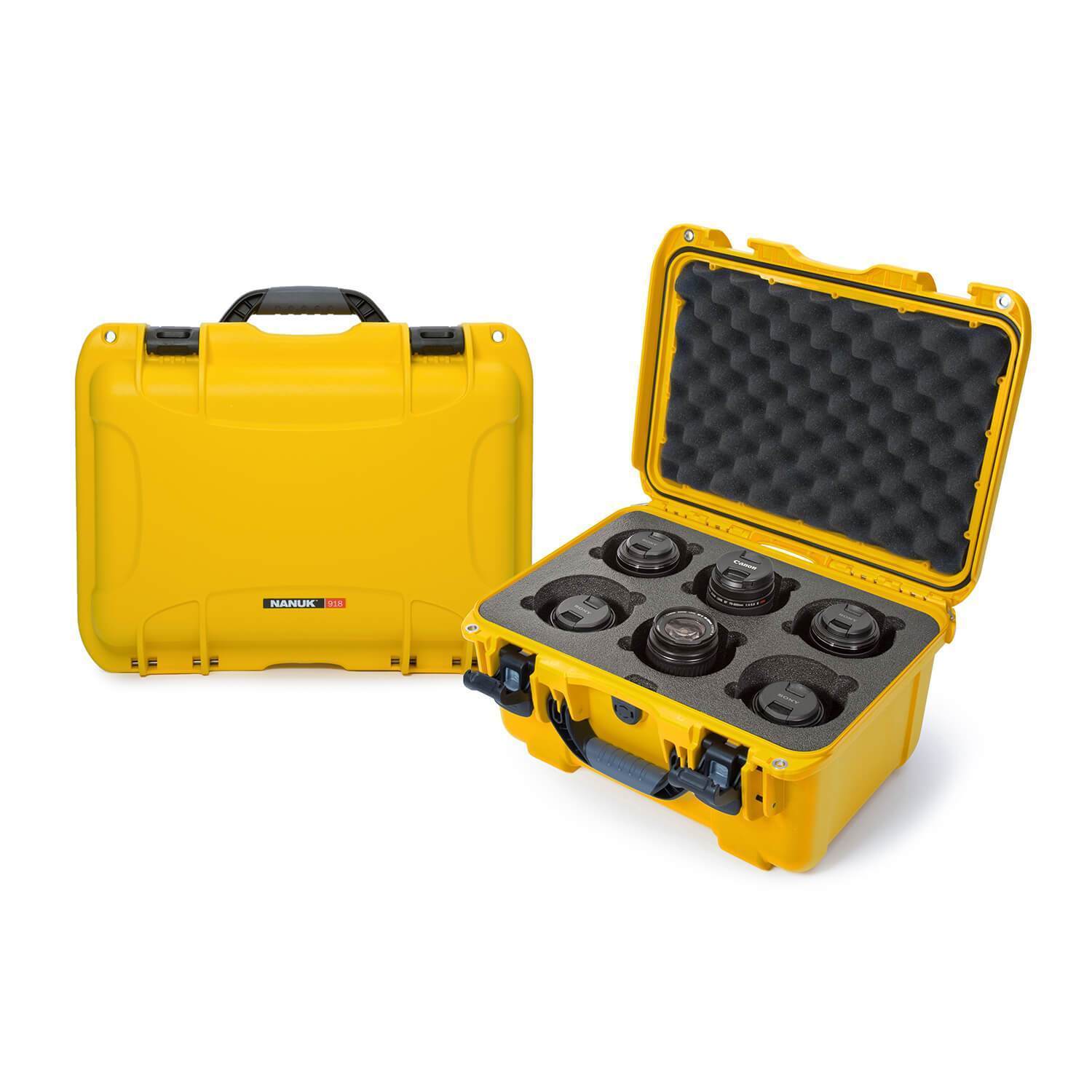 NANUK 918 6 - LENS Case - Camera Case - NANUK Europe NANUK 918 6 - LENS Case - Camera Case - NANUK Europe