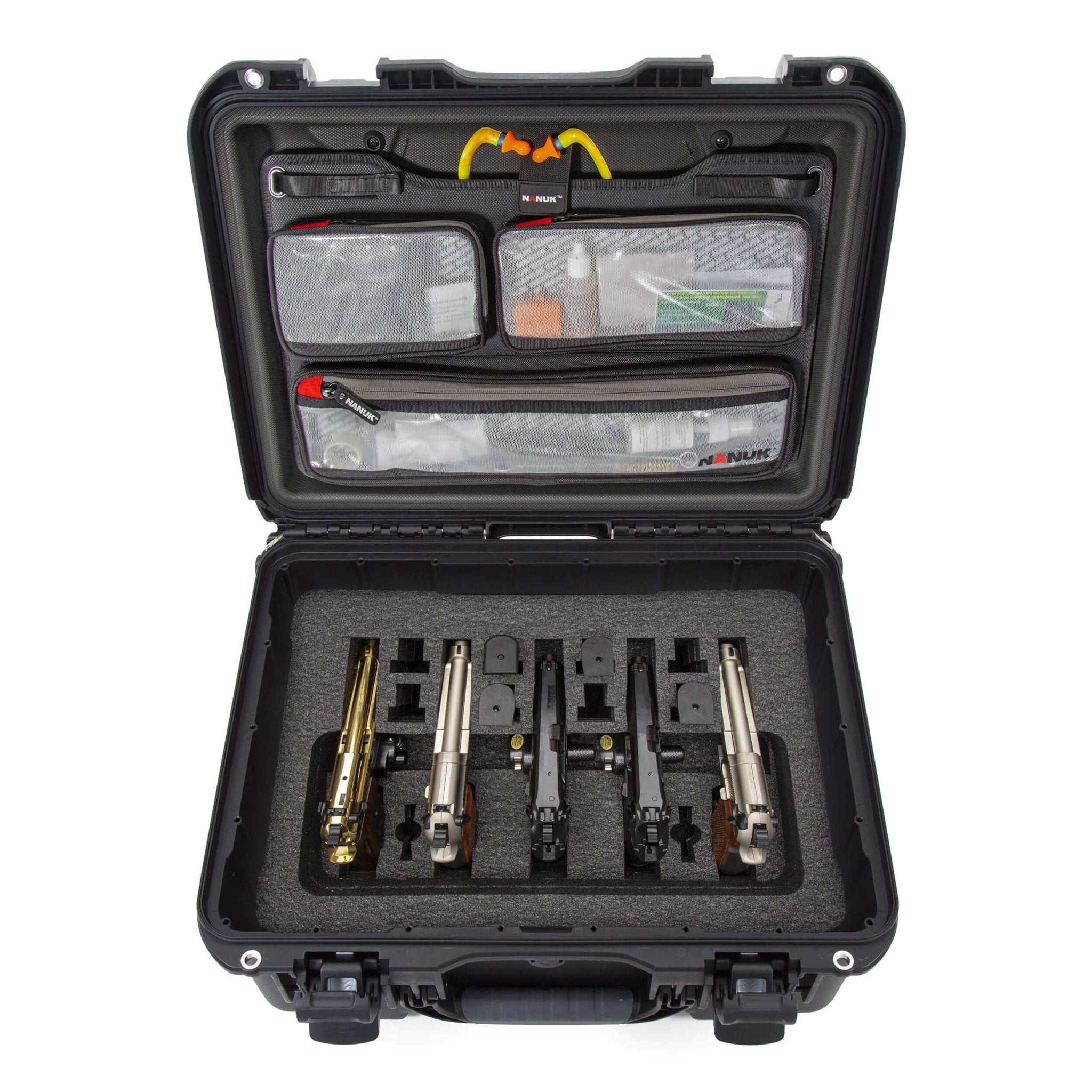 NANUK 933 5 UP Gun Case With Lid Organizer - Gun Case - NANUK Europe NANUK 933 5 UP Gun Case With Lid Organizer - Gun Case - NANUK Europe