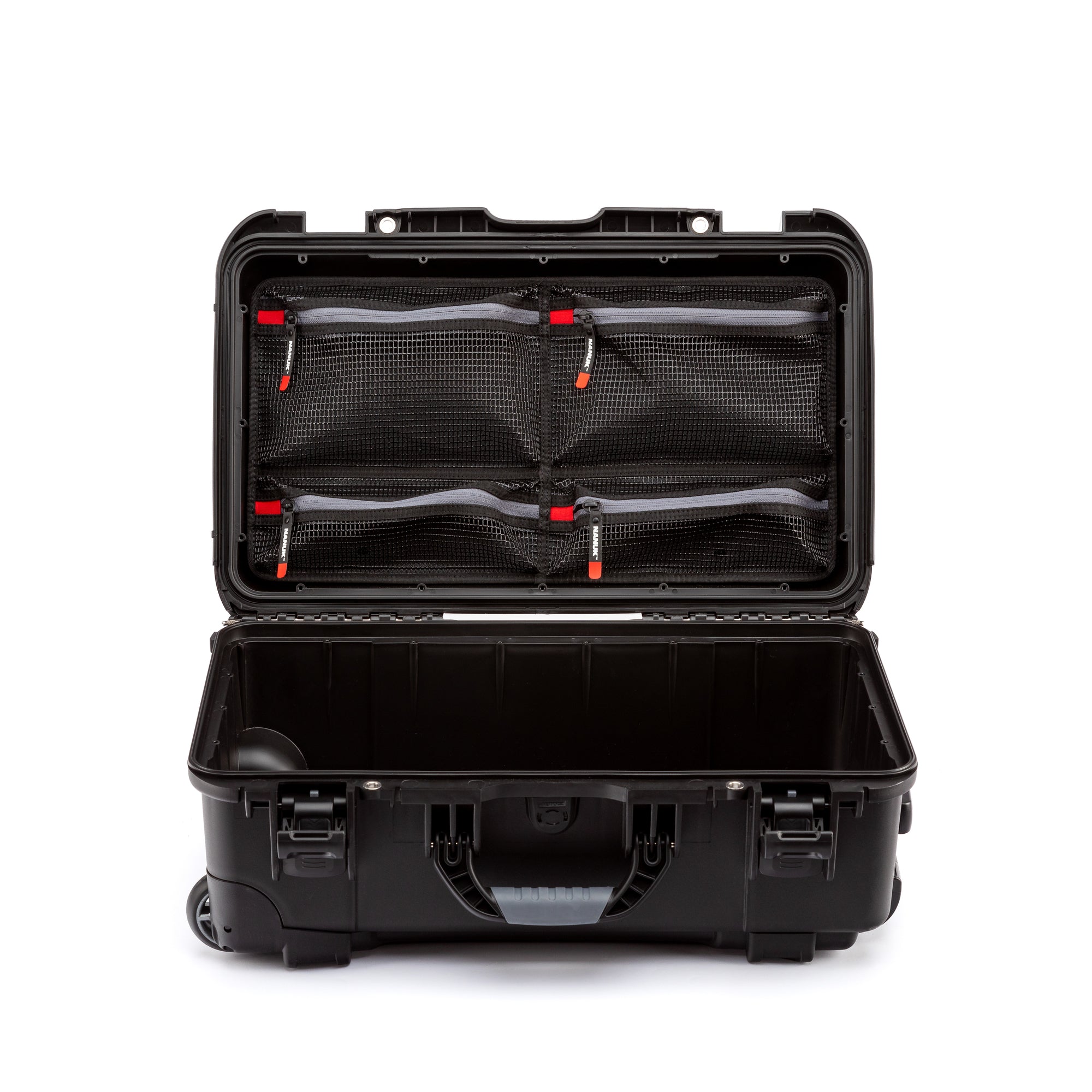NANUK 935 Mesh Lid Organizer inside a Nanuk 935 case front view