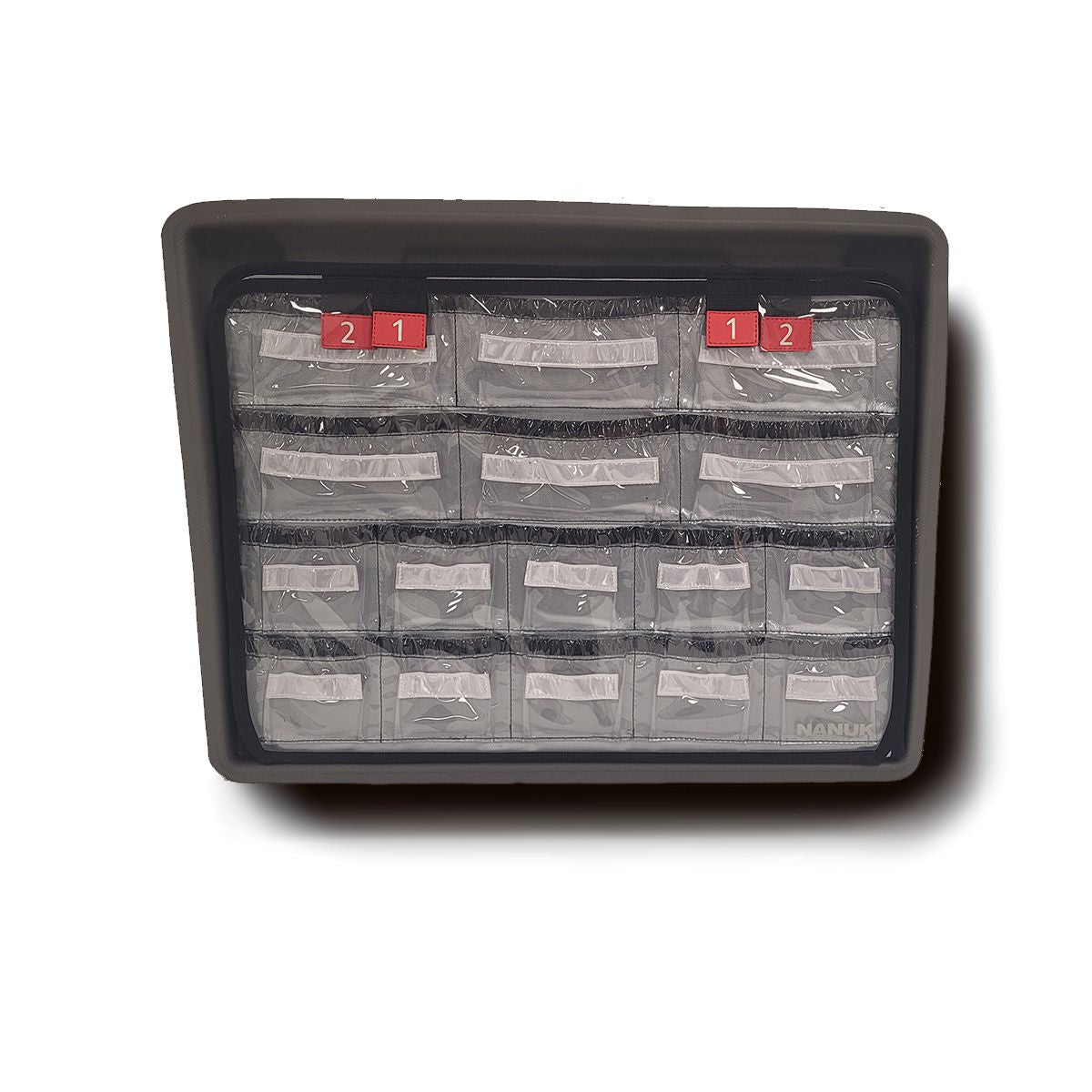 NANUK 945 EMS Deckel-Organizer Vorderansicht
