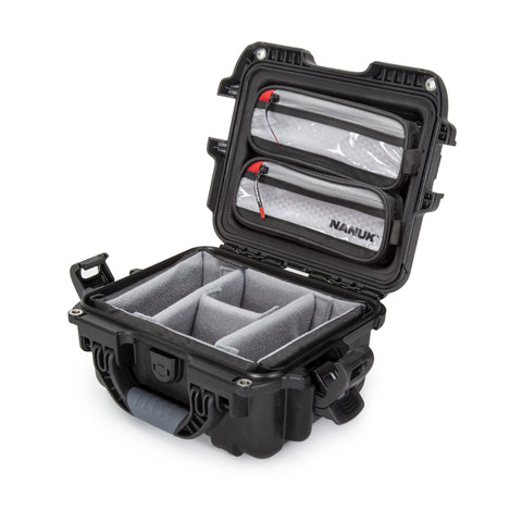 NANUK 905 Pro Foto-Kit  Schwarz