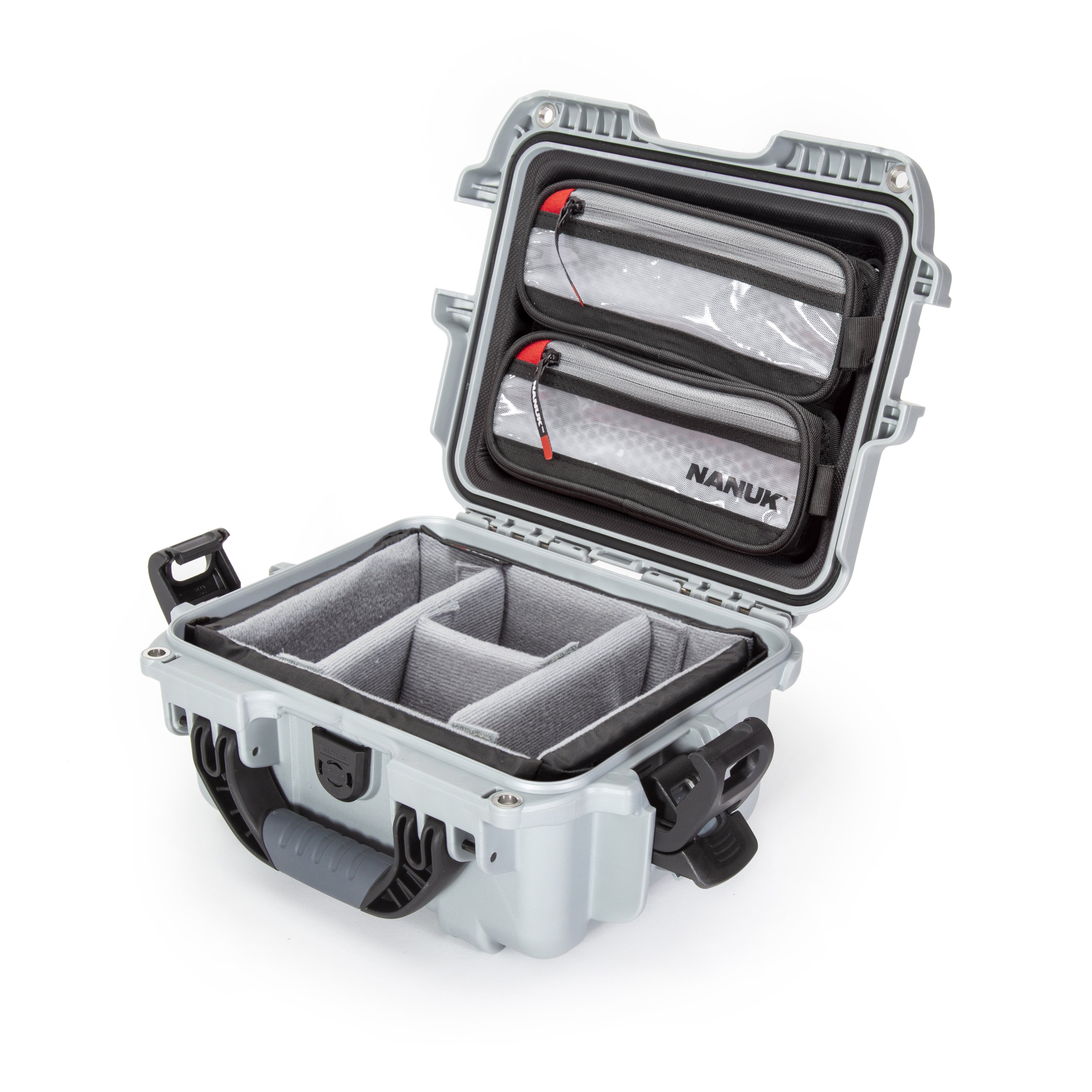 Nanuk 905 Pro Photo Kit Silver