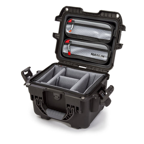 NANUK 908 Pro Foto-Kit Schwarz