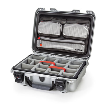 Nanuk 923 Pro Photo Kit Silver