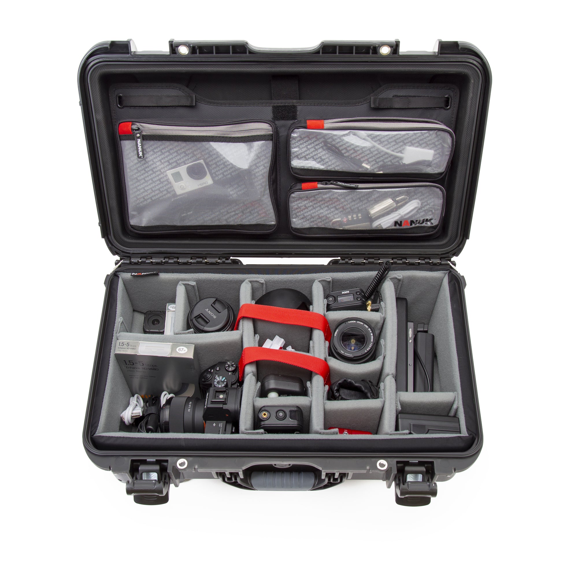Nanuk 935 Pro Photo Kit - Black - Empty