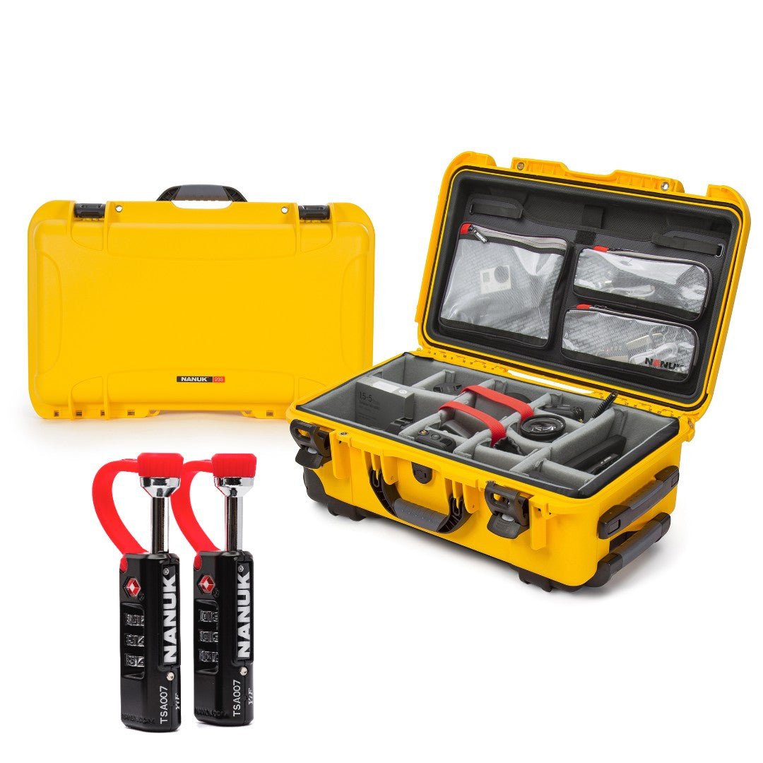 NANUK 935 Pro Photo Kit & TSA-sloten - valise  NANUK Europe