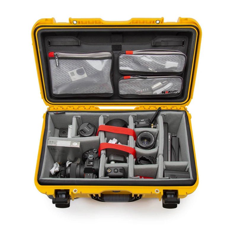 Nanuk 935 Pro Photo Kit - Yellow - Refurbished - NANUK Europe