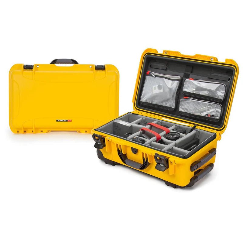 Nanuk 935 Pro Photo Kit - Yellow - Refurbished - NANUK Europe