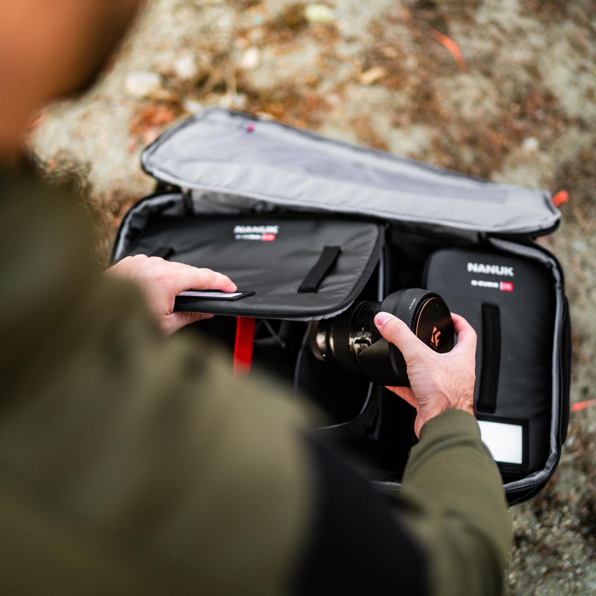 N - CUBIK 17S met riem - Nanuk Tassen - NANUK Nederland