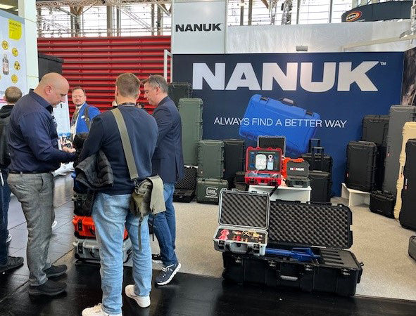 Trade Show Nanuk Booth Marketing close-up view