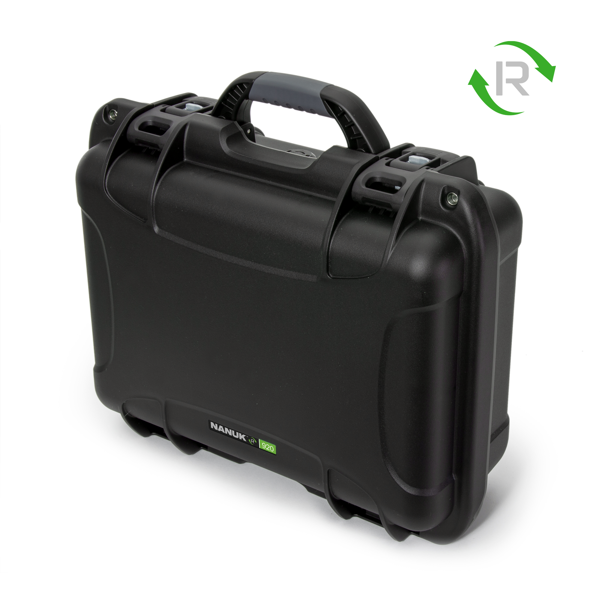 Nanuk-R 920 Schwarz Standing mit Recycled Logo