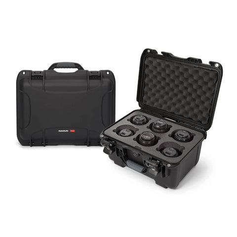 NANUK 918 6-LENS-Tasche Schwarz