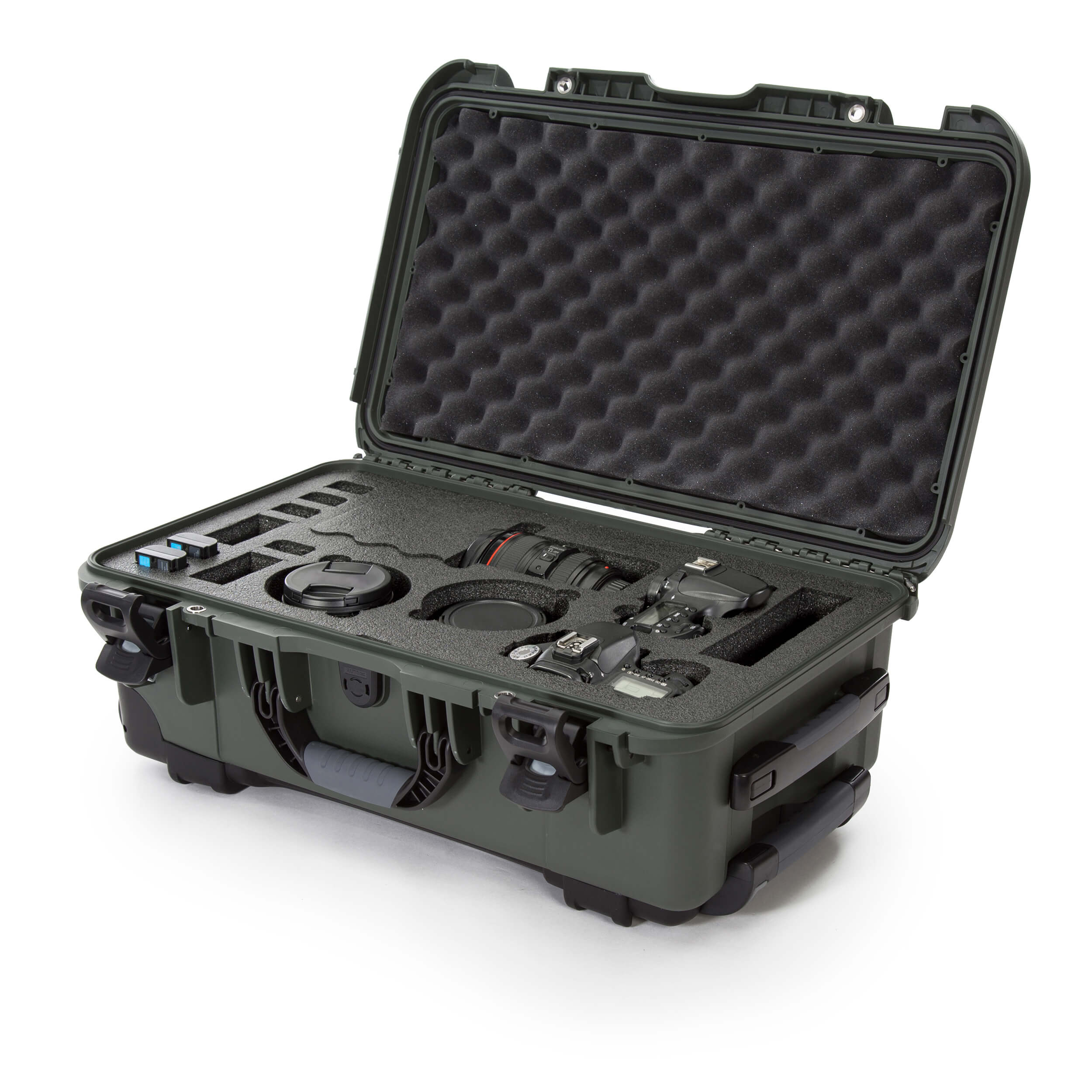 NANUK 935 DSLR Camera Case-Camera Case-Olive-Eggshell Foam-NANUK