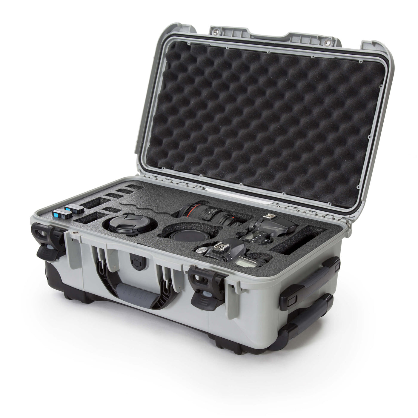 NANUK 935 DSLR Camera Case-Camera Case-Silver-Eggshell Foam-NANUK