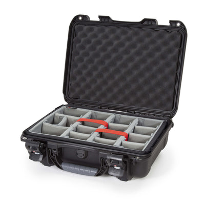 NANUK 923-Nanuk koffer-Schwarz-gepolsterte Trennwand-NANUK