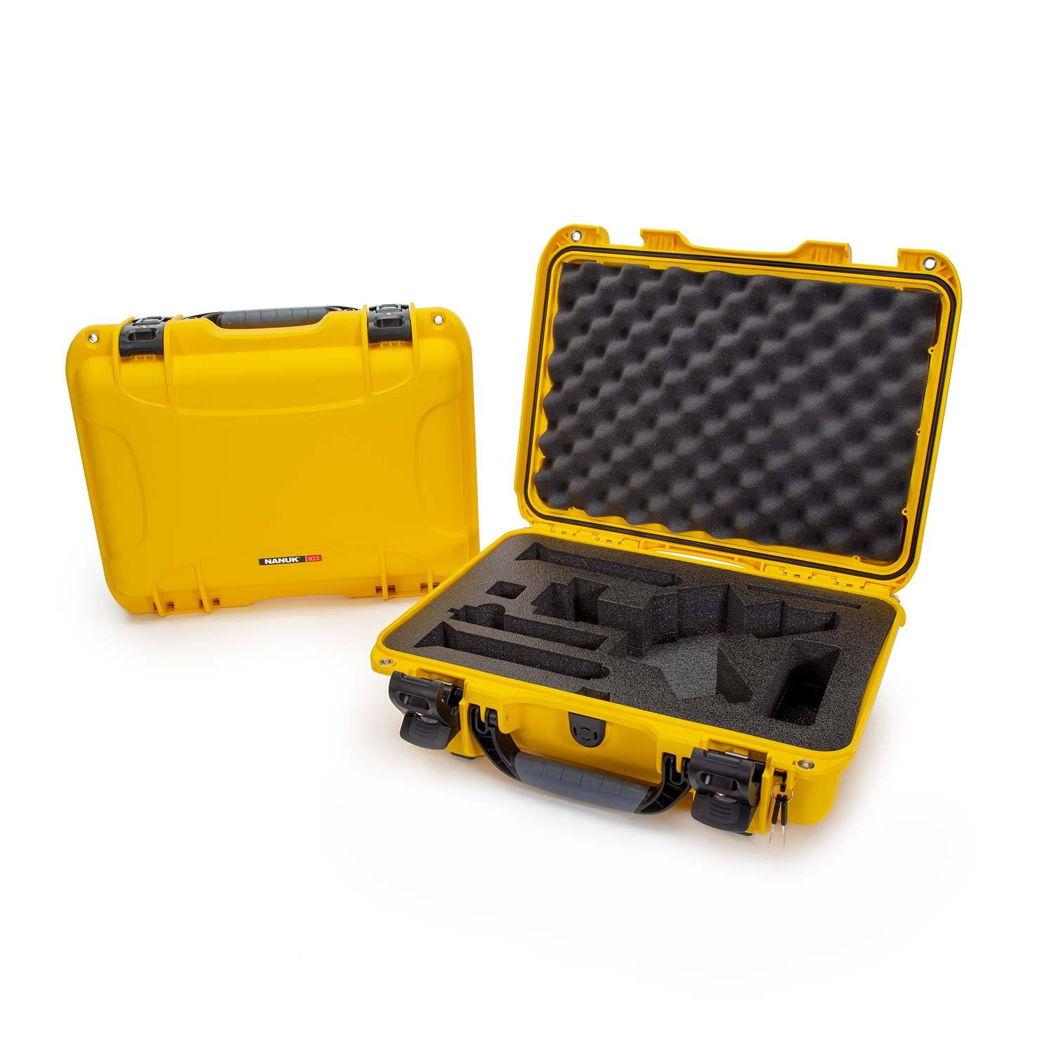 NANUK 923 DJI Ronin-S-Stabilisateur Valise-Jaune-NANUK