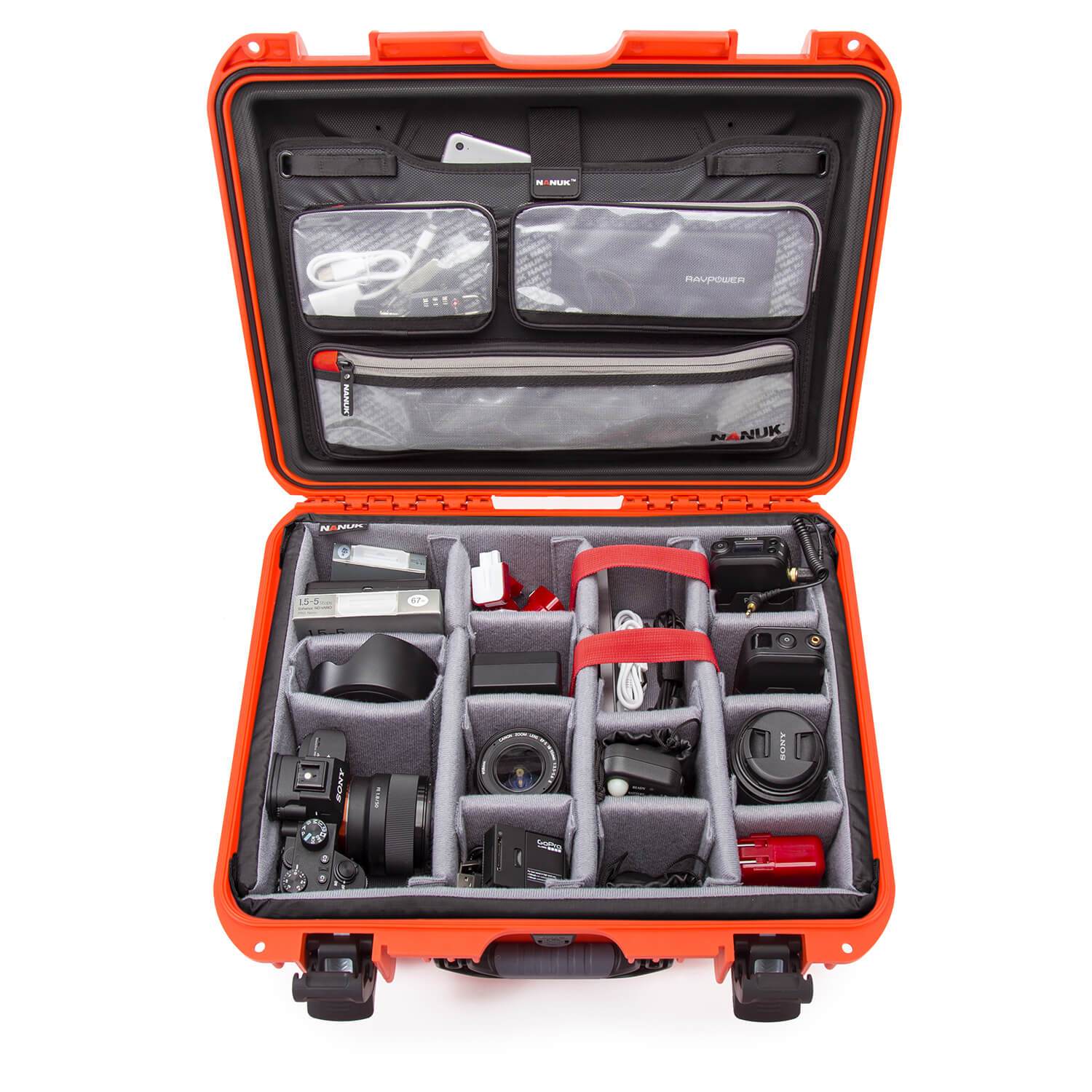 NANUK 930 Pro Photo Kit-Camera Valise-Noir-NANUK