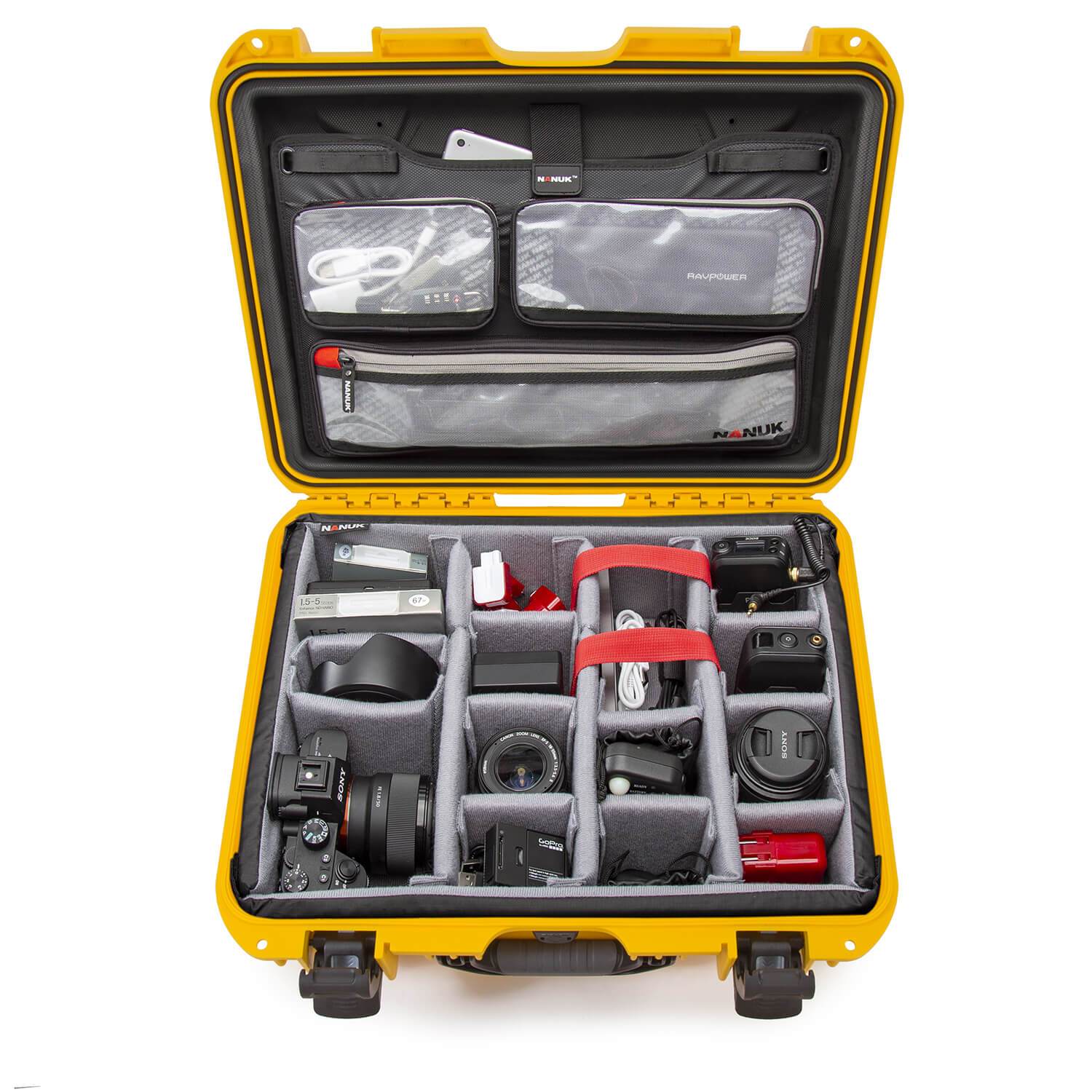 NANUK 930 Pro Photo Kit-Camera Valise-Noir-NANUK