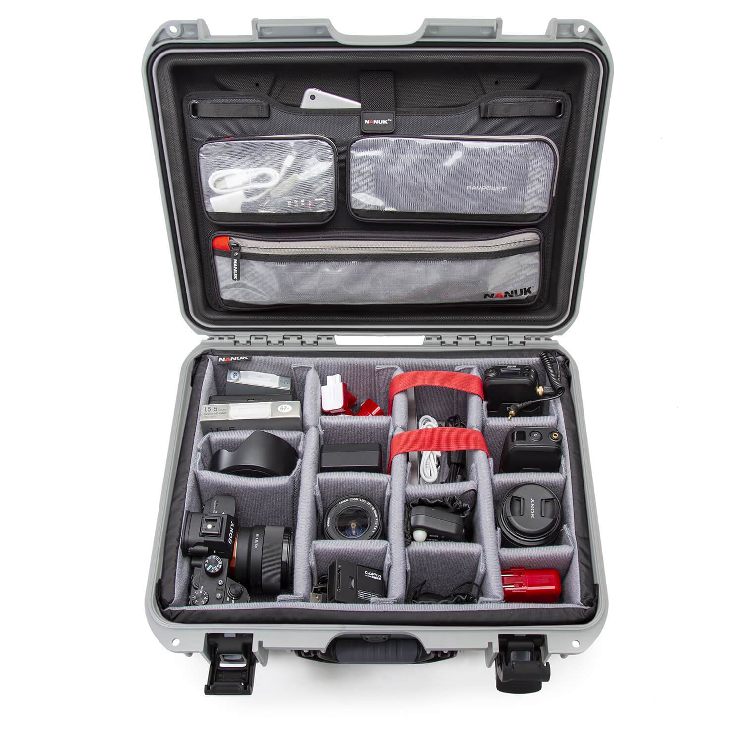 NANUK 930 Pro Photo Kit-Camera Valise-Noir-NANUK