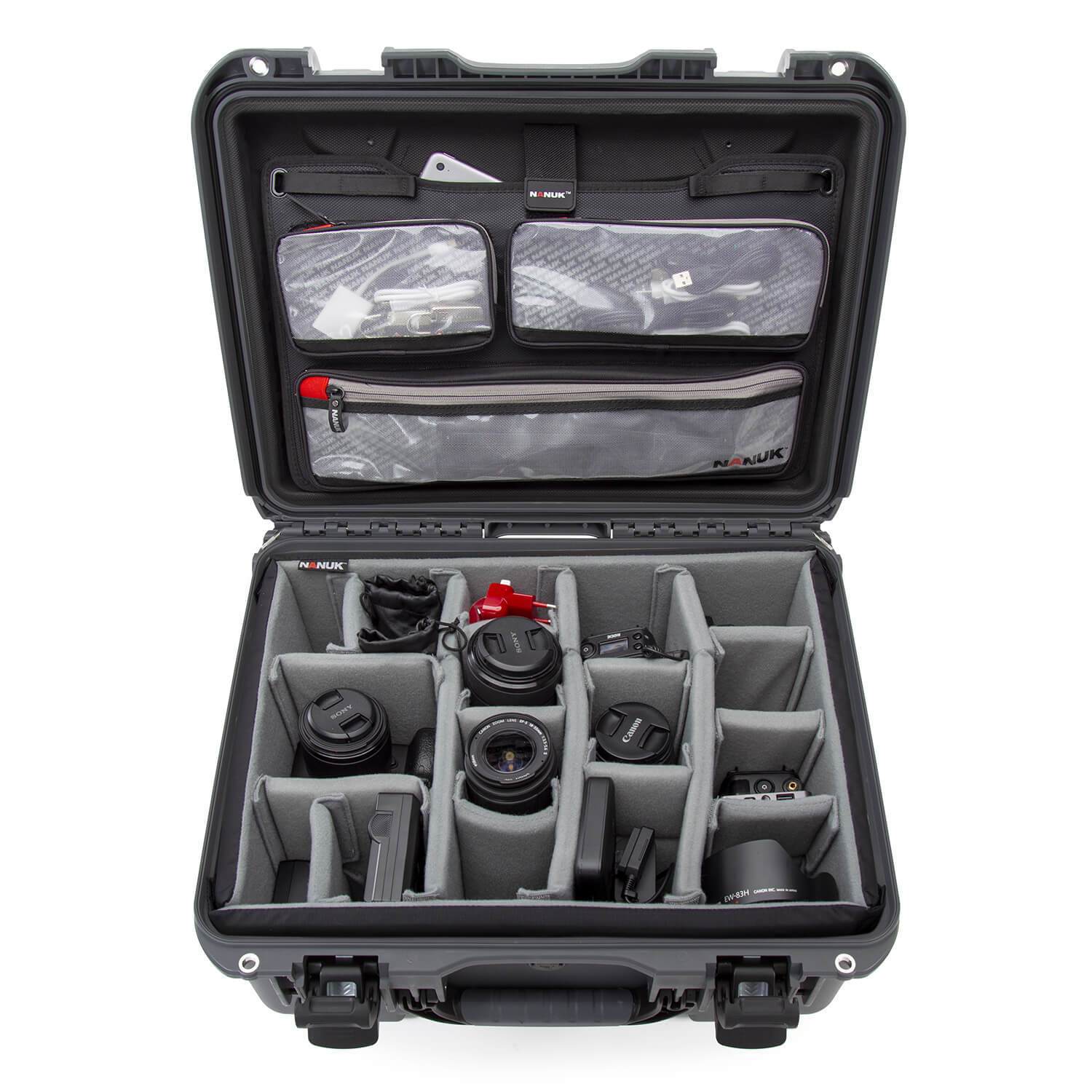 NANUK 933 Pro Photo Kit-Camera Case-Black-NANUK