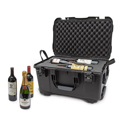 NANUK 938 für 6 Weinflaschen-Outdoor koffer-Schwarz-NANUK