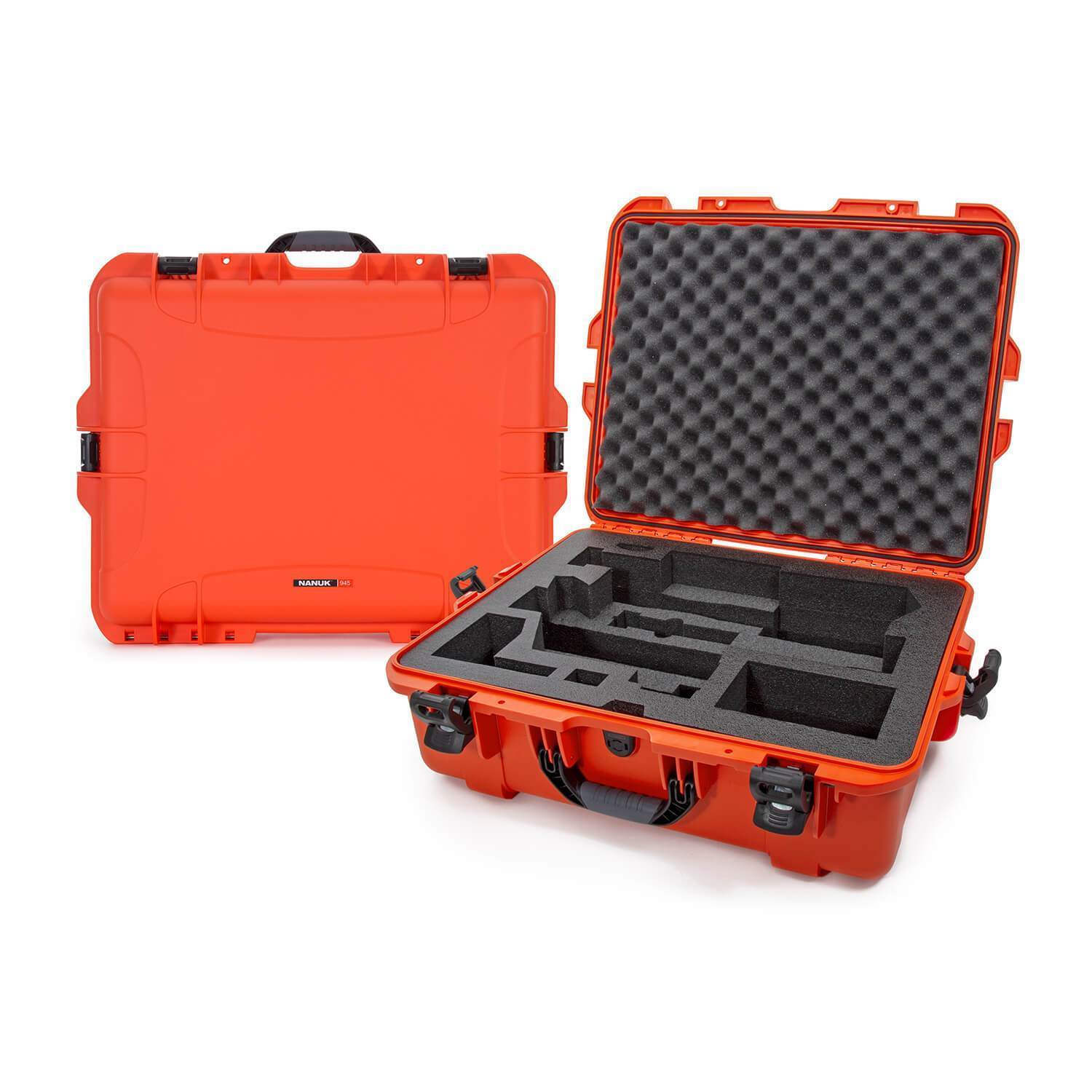 NANUK 945 Pour Zhiyun Crane3 Stabilisateur de laboratoire Valise-Orange-NANUK