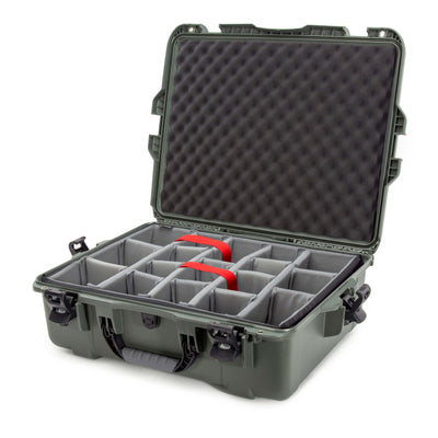 NANUK 945 Olive with Padded Dividers