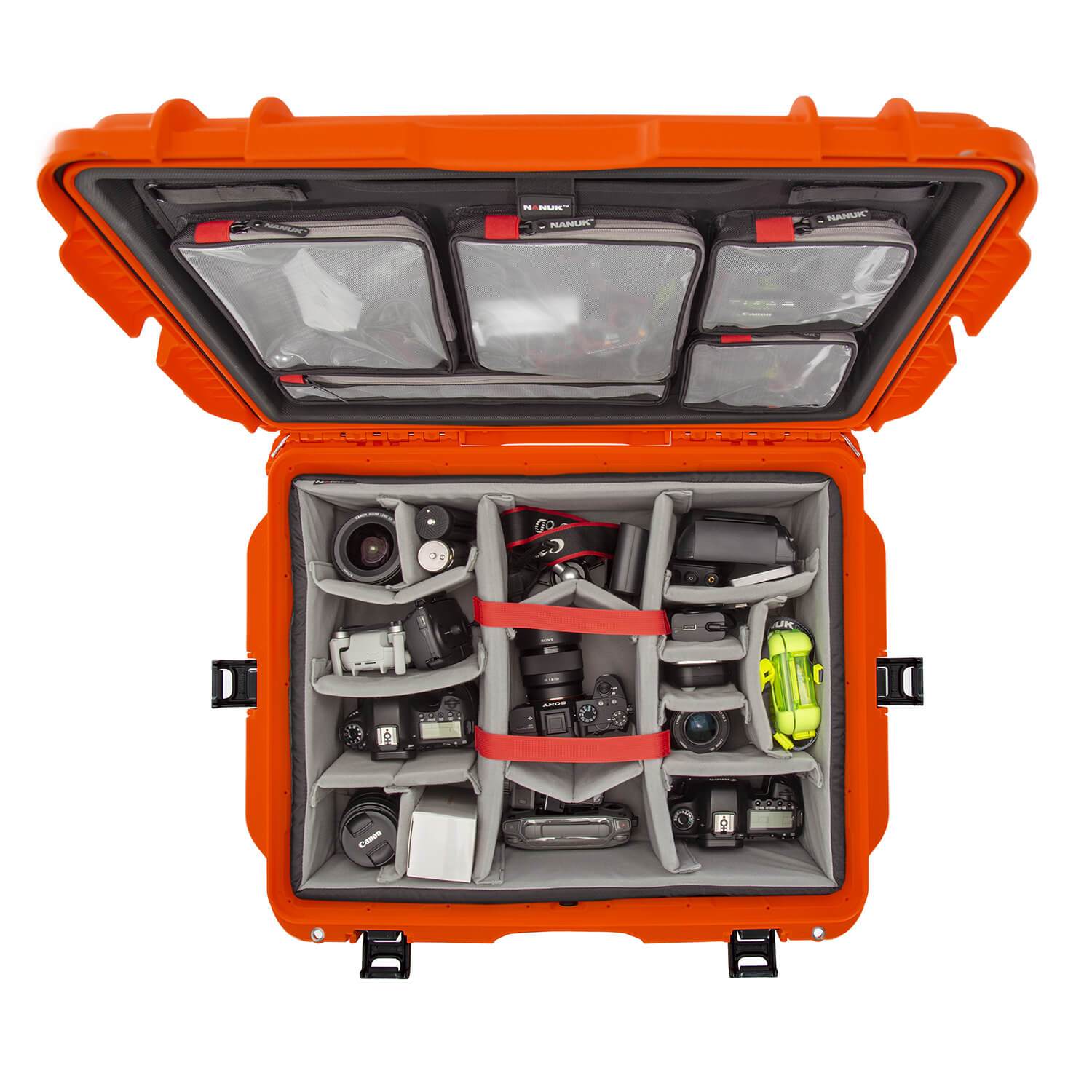 NANUK 955 Pro Photo Kit-Camera Valise-Noir-NANUK